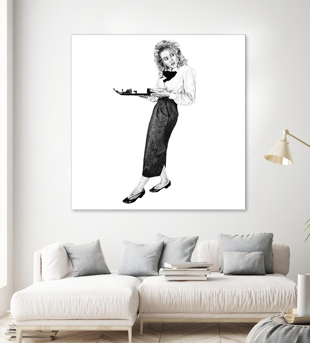 Burdens by Gill Alexander on GIANT ART - white men and women