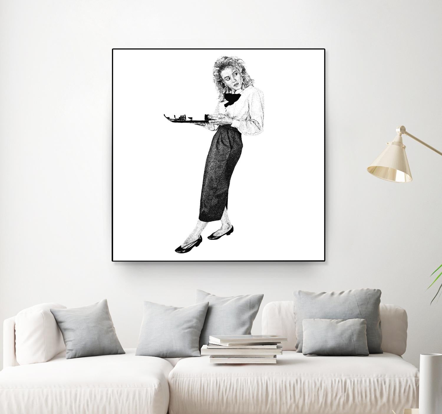 Burdens by Gill Alexander on GIANT ART - white men and women