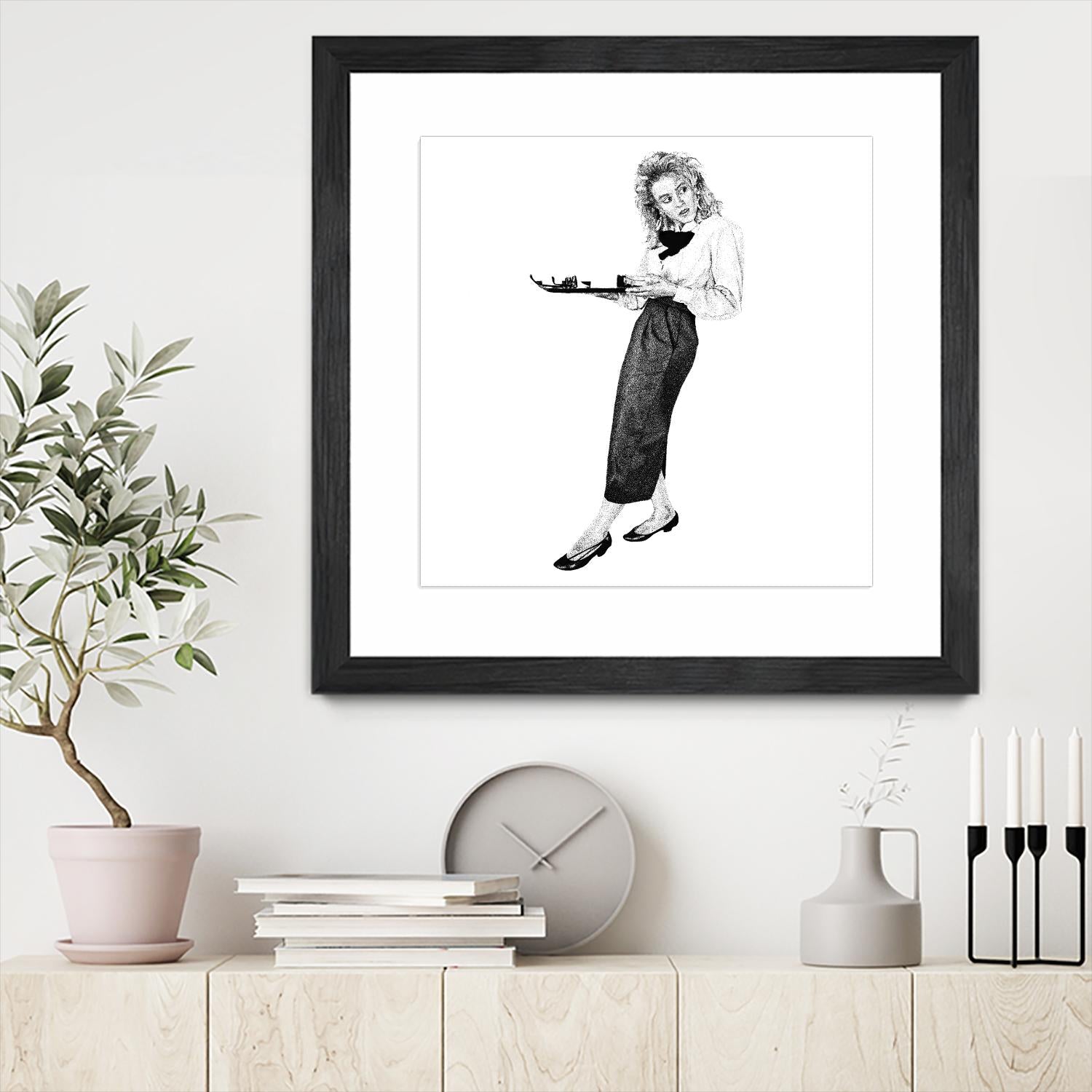 Burdens by Gill Alexander on GIANT ART - white men and women