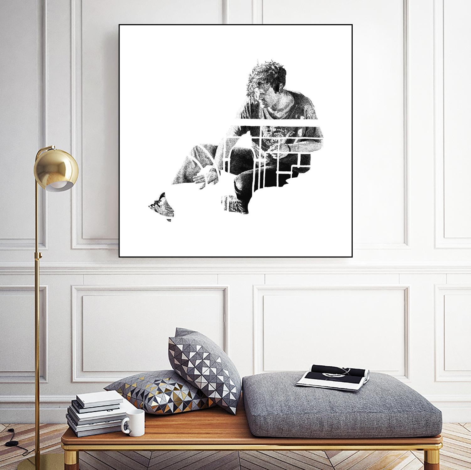 Contact by Gill Alexander on GIANT ART - white men and women