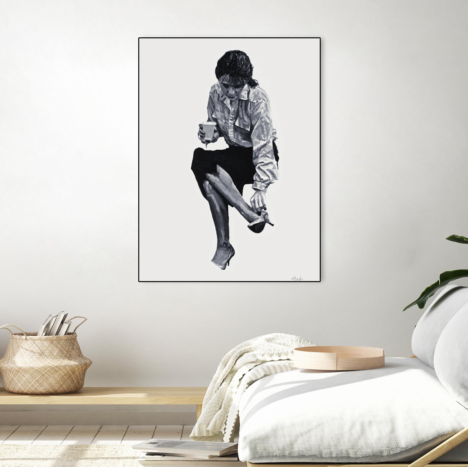 Annie by Gill Alexander on GIANT ART - white men and women