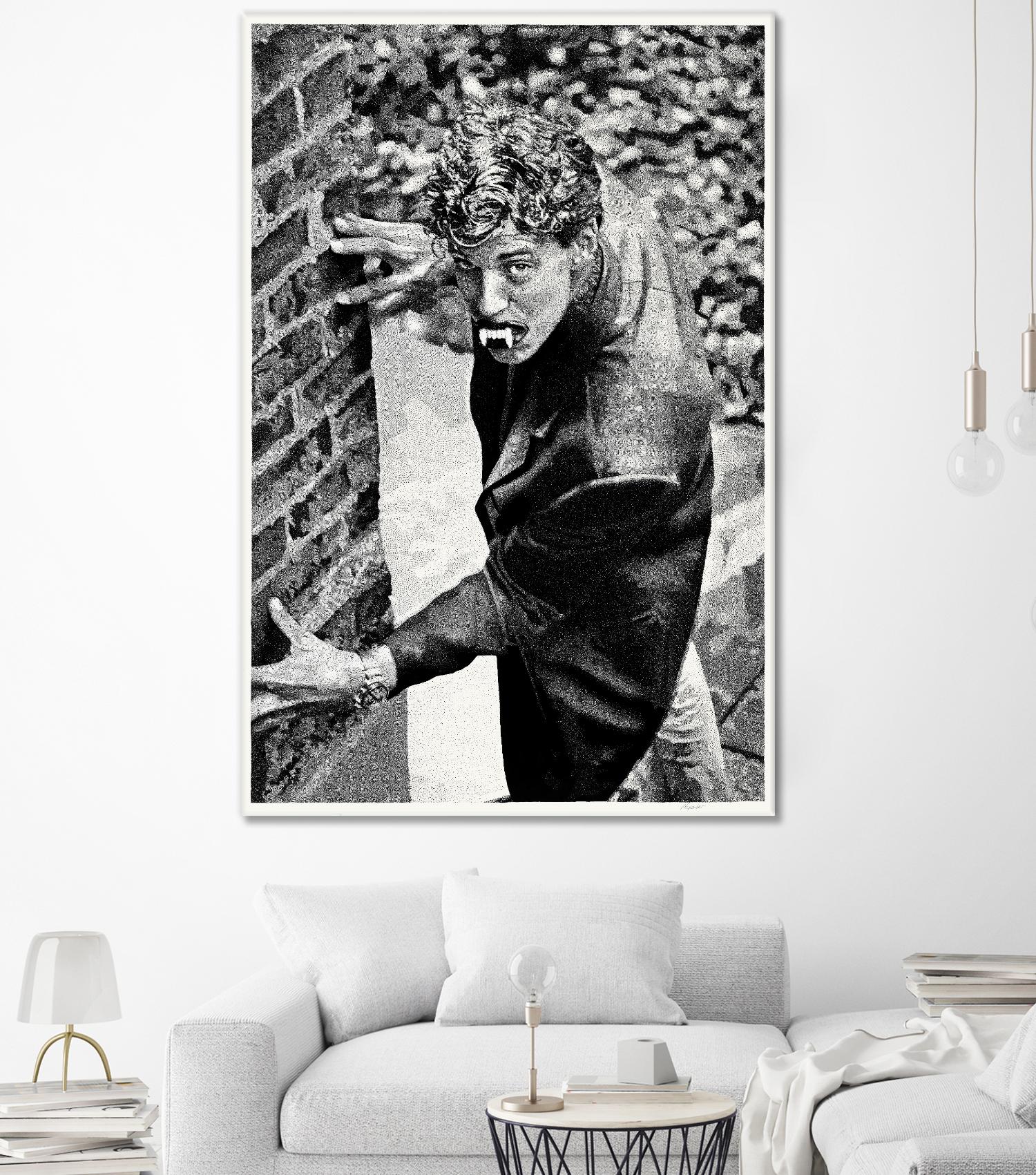 Halloween by Gill Alexander on GIANT ART - white men and women