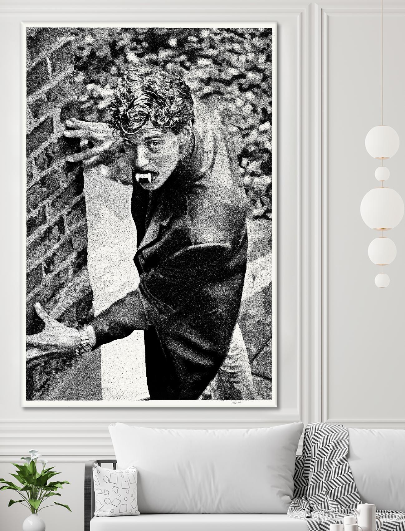 Halloween by Gill Alexander on GIANT ART - white men and women