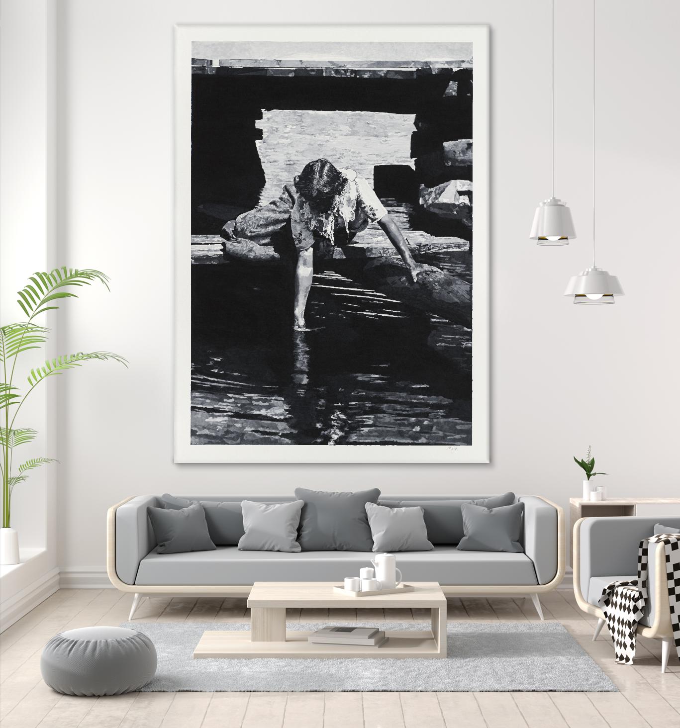 Helen 1914 Pastiche by Gill Alexander on GIANT ART - white men and women