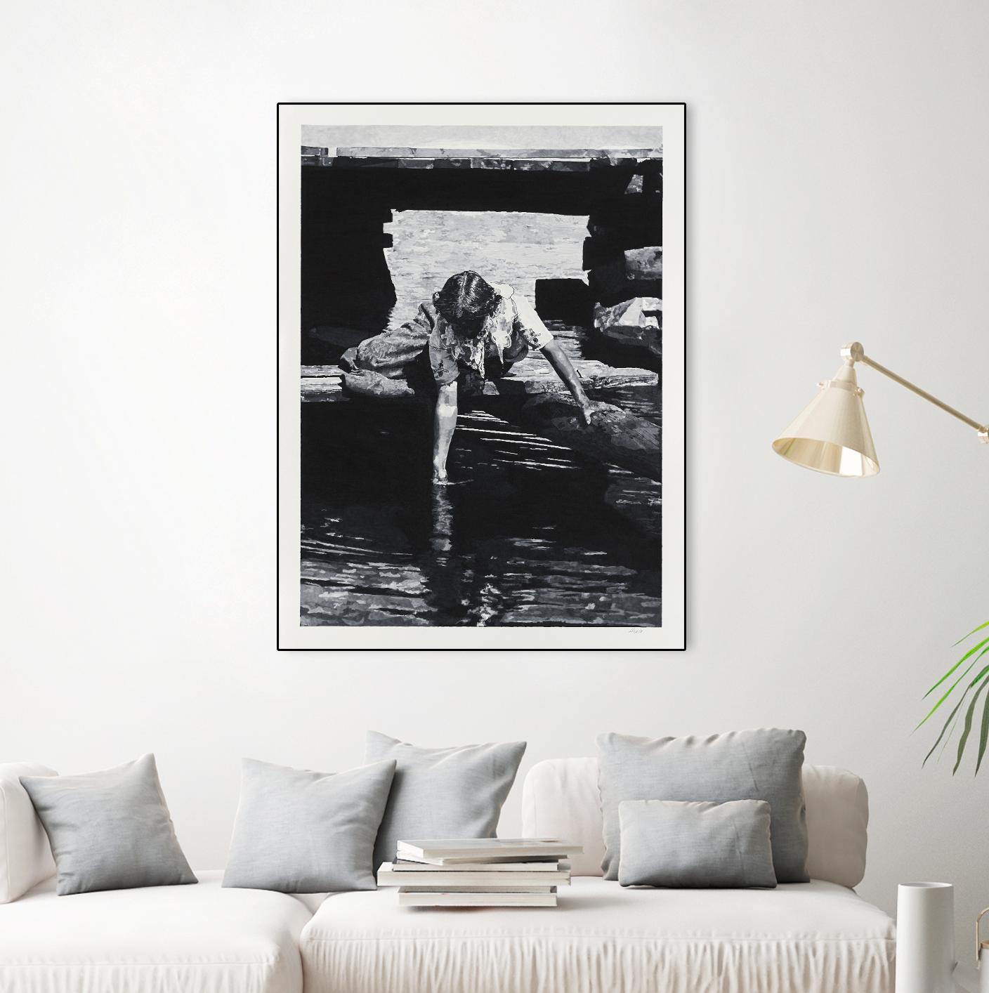 Helen 1914 Pastiche by Gill Alexander on GIANT ART - white men and women