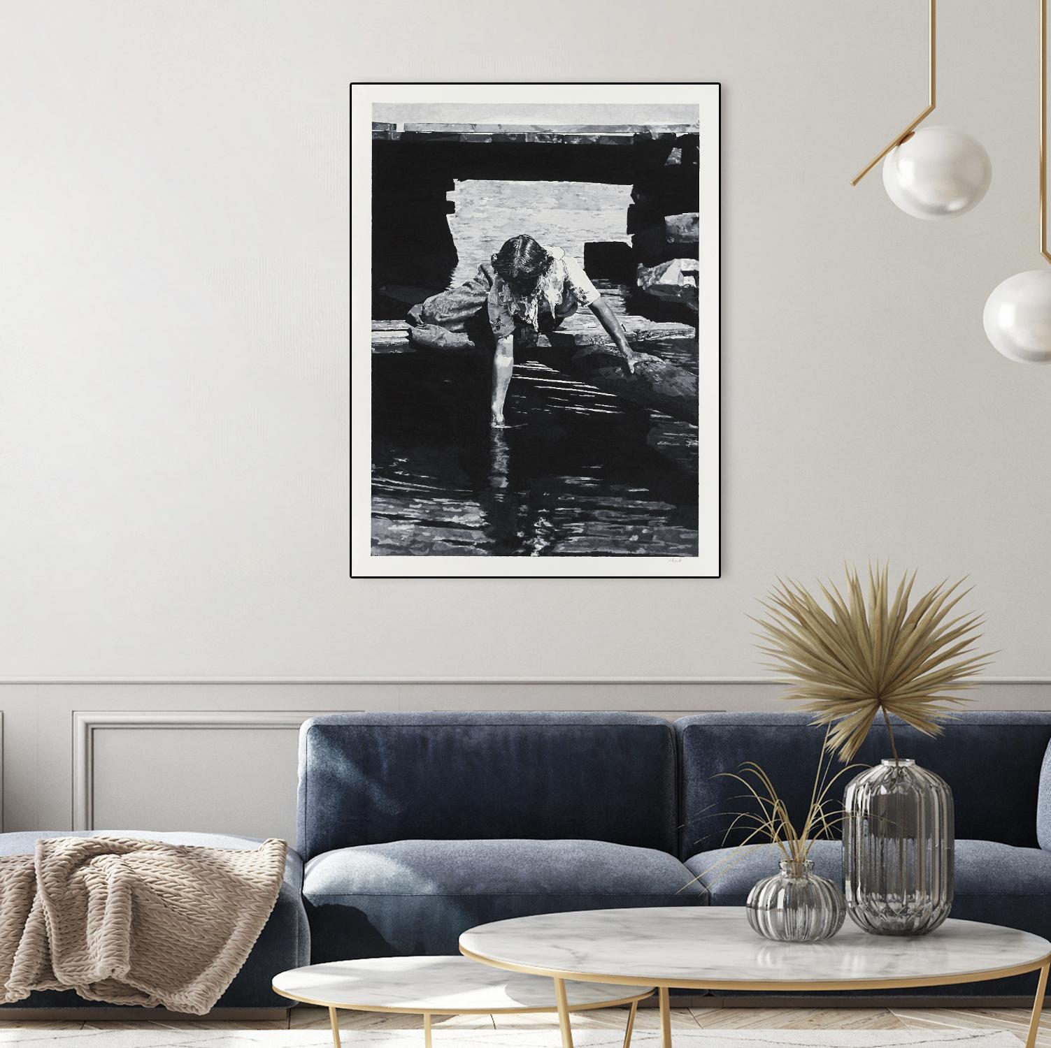 Helen 1914 Pastiche by Gill Alexander on GIANT ART - white men and women