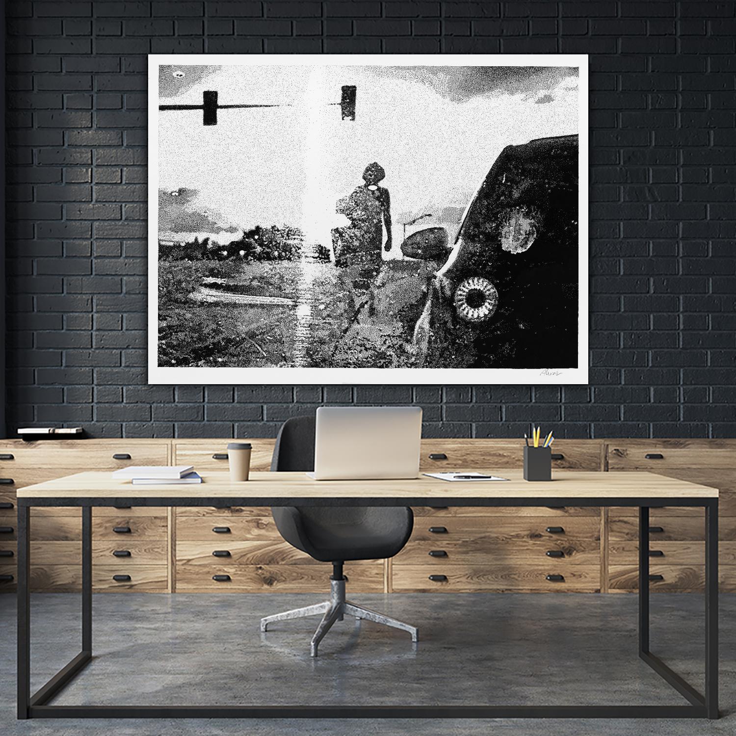 Helen 2014 Median by Gill Alexander on GIANT ART - white men and women