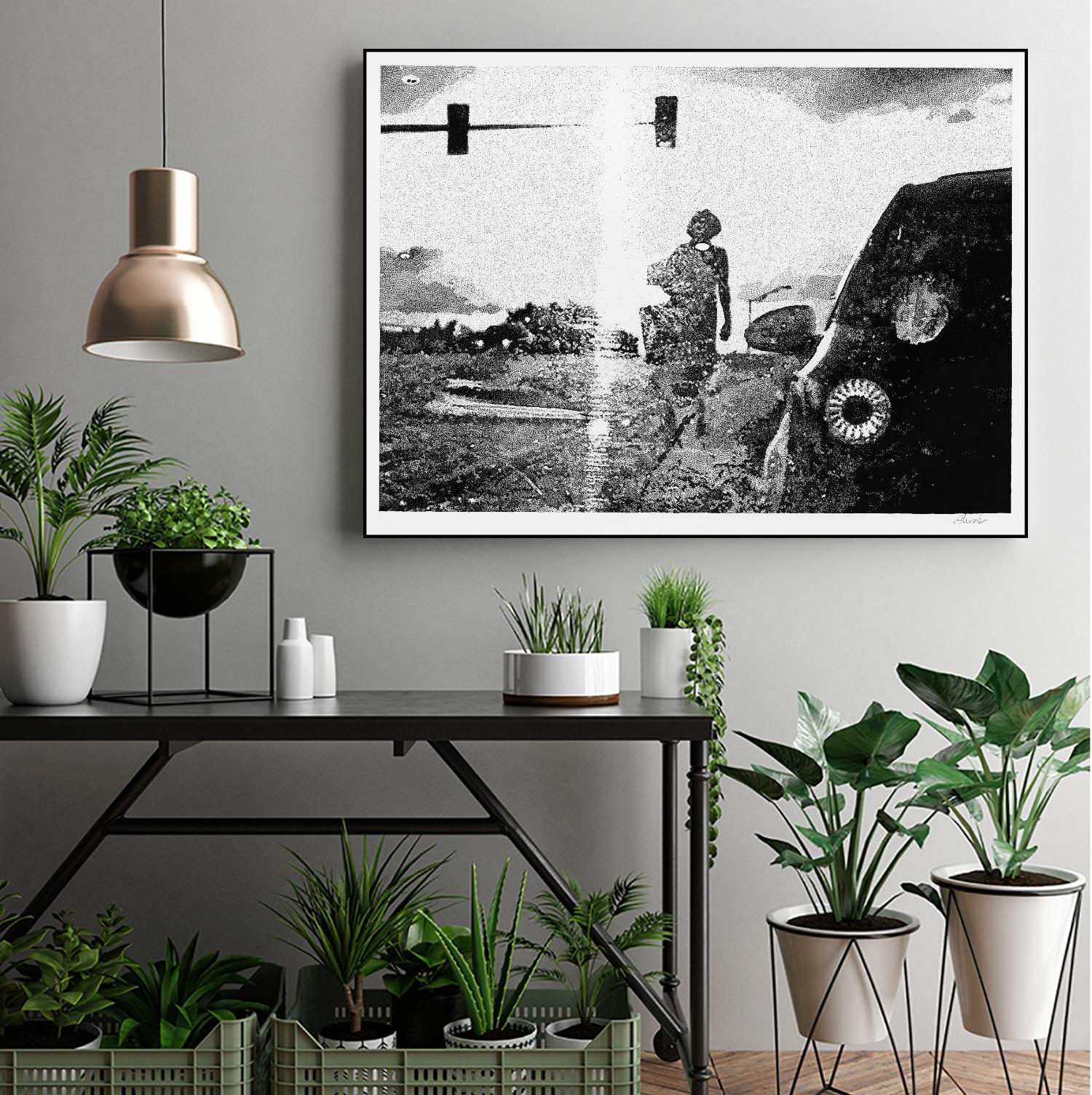 Helen 2014 Median by Gill Alexander on GIANT ART - white men and women