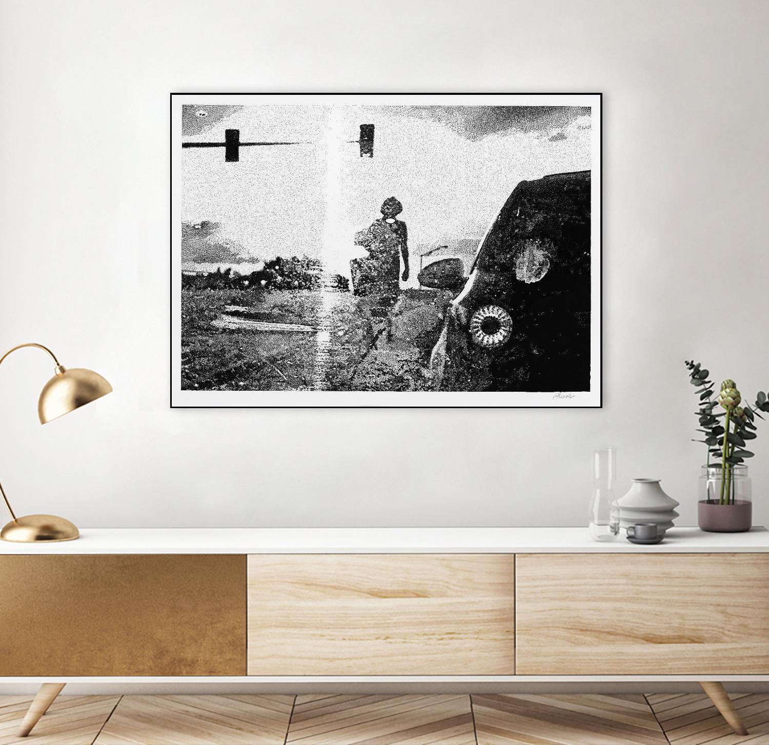 Helen 2014 Median by Gill Alexander on GIANT ART - white men and women