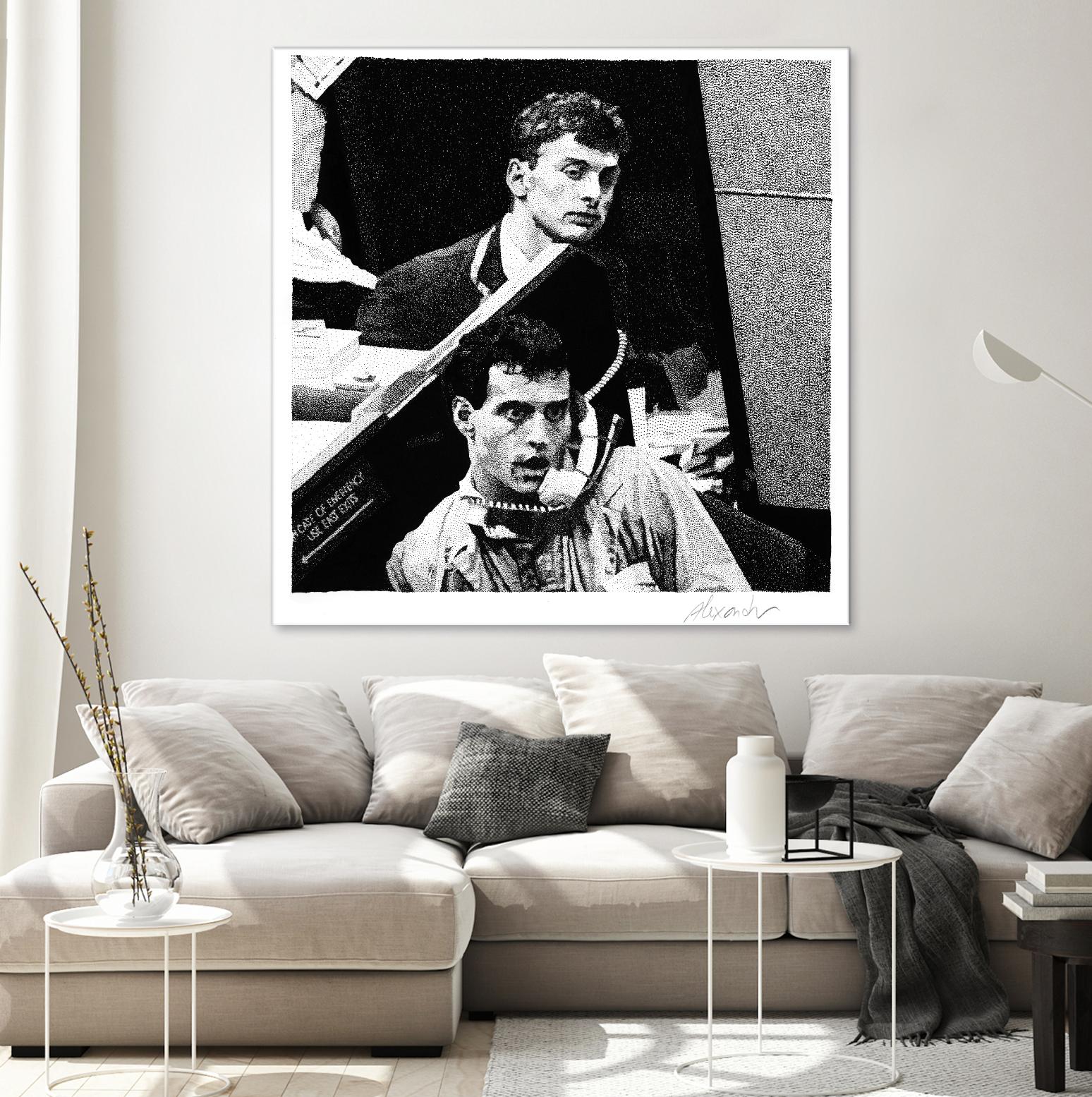 In case of emergency by Gill Alexander on GIANT ART - white men and women