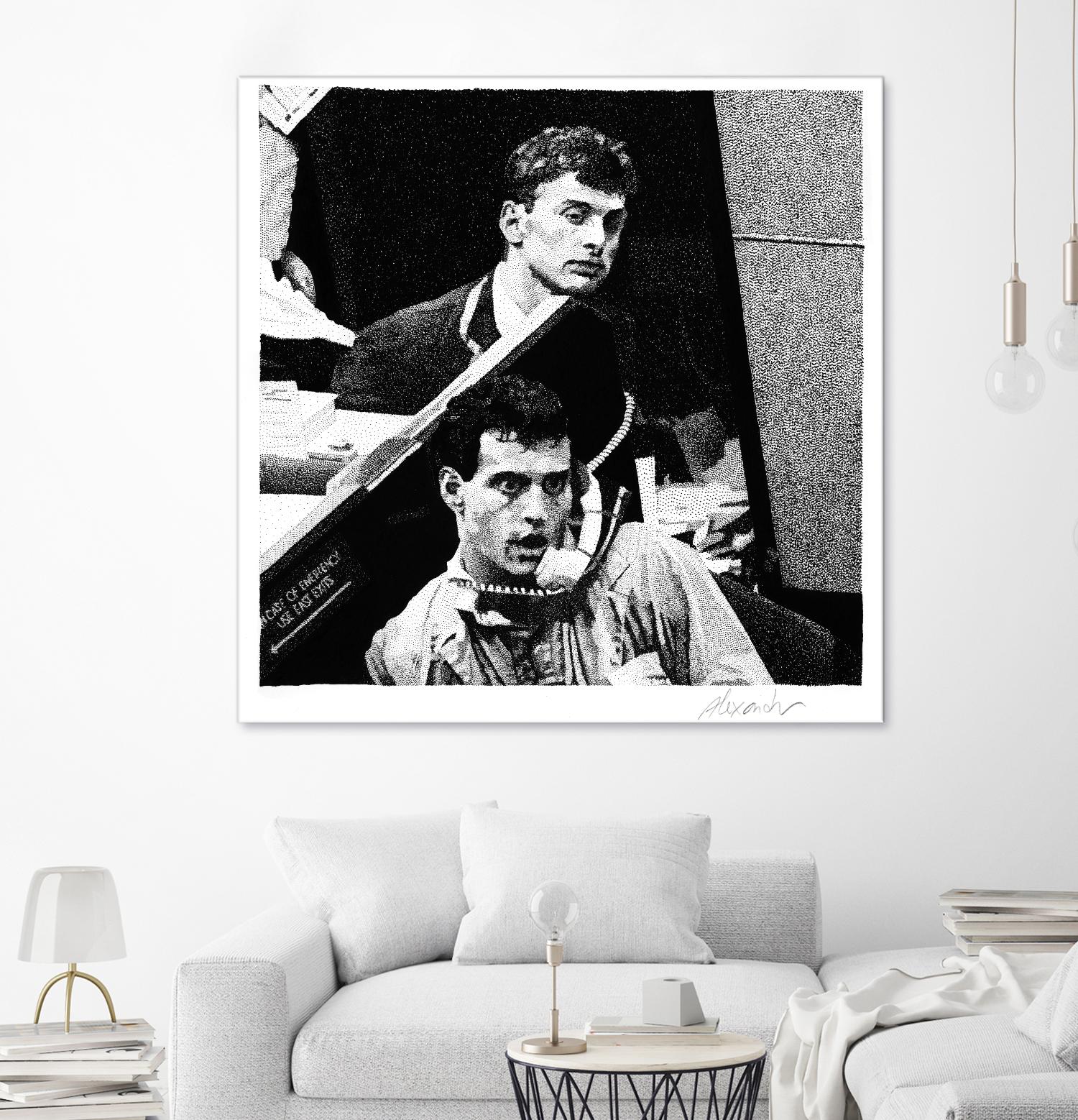 In case of emergency by Gill Alexander on GIANT ART - white men and women