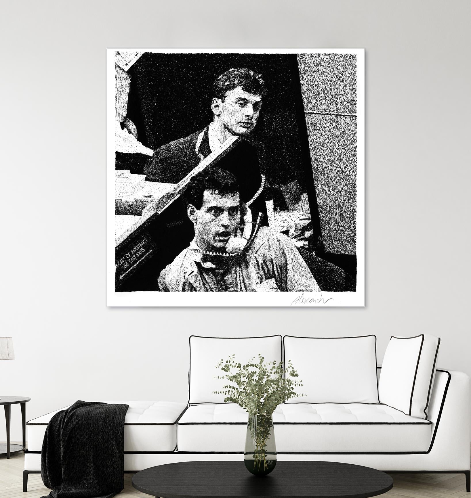 In case of emergency by Gill Alexander on GIANT ART - white men and women