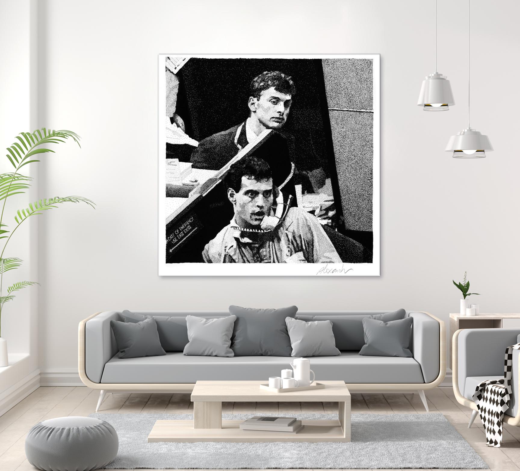 In case of emergency by Gill Alexander on GIANT ART - white men and women