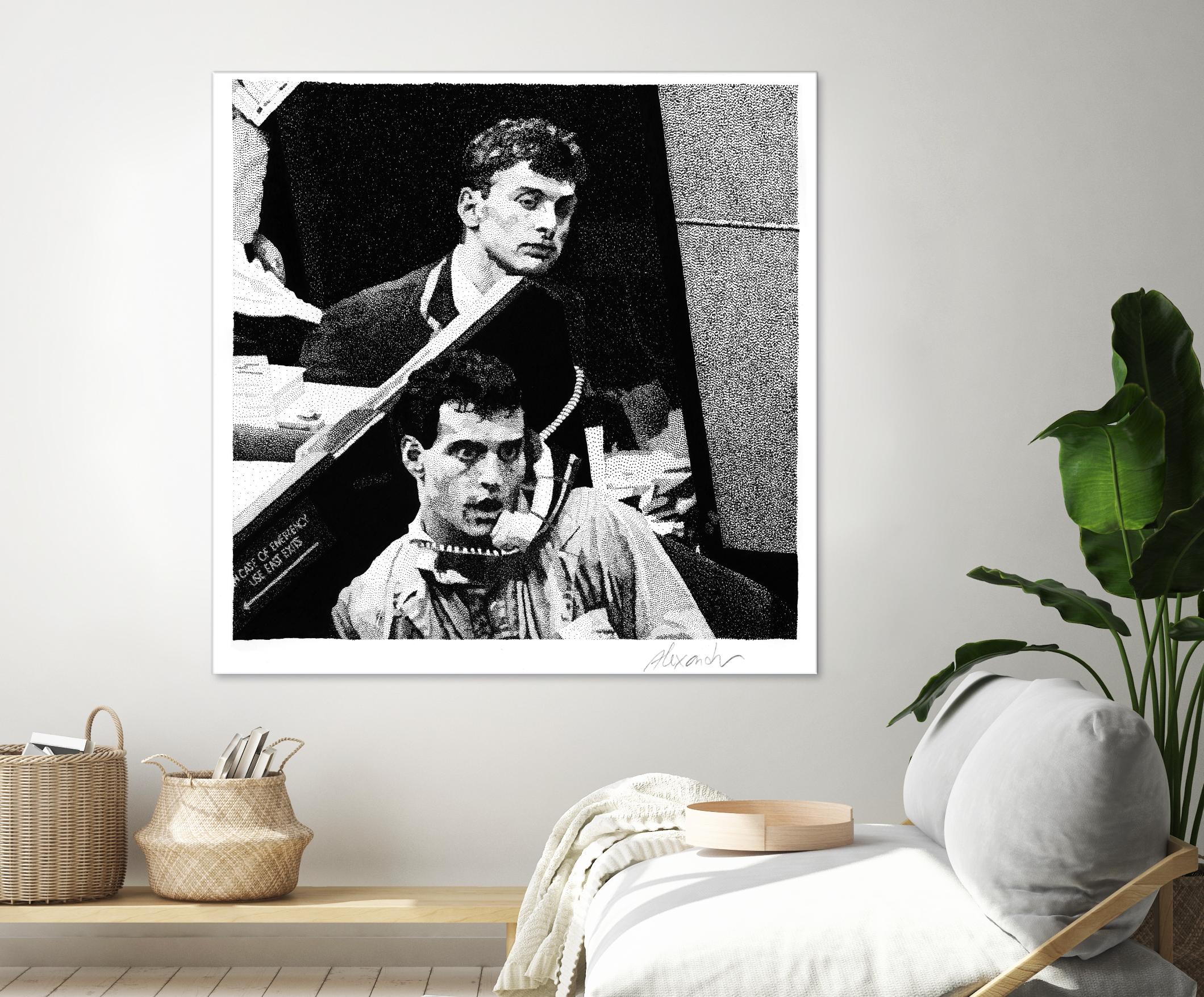 In case of emergency by Gill Alexander on GIANT ART - white men and women