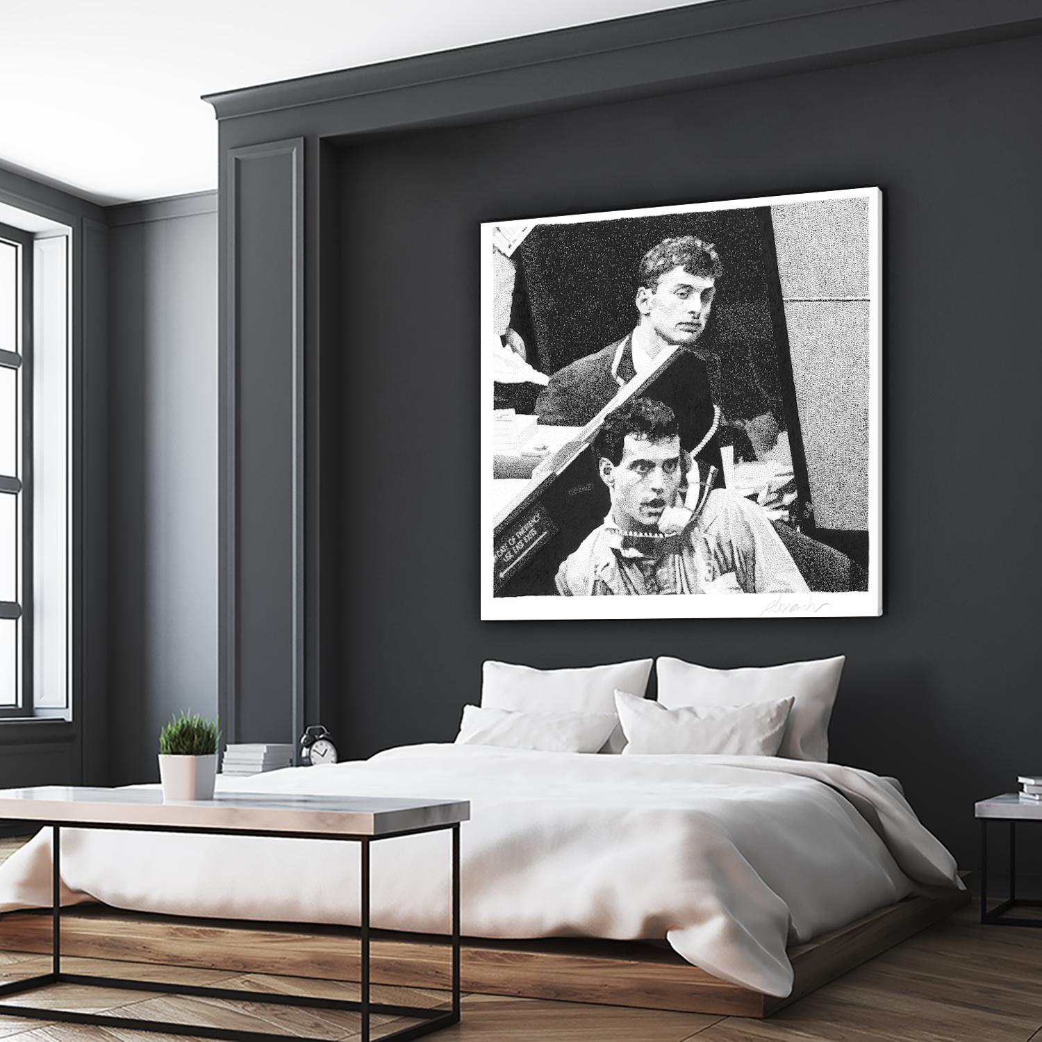 In case of emergency by Gill Alexander on GIANT ART - white men and women