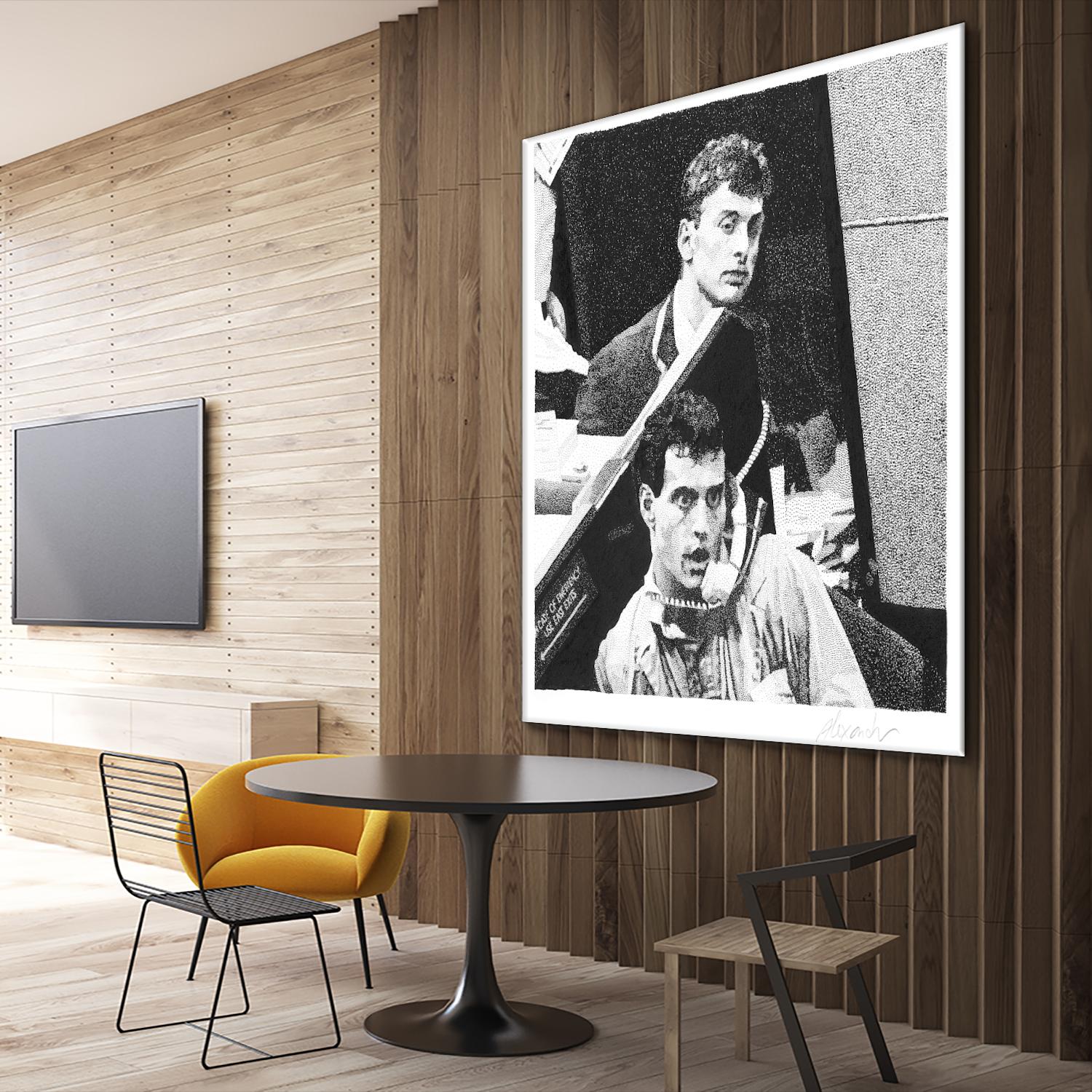 In case of emergency by Gill Alexander on GIANT ART - white men and women