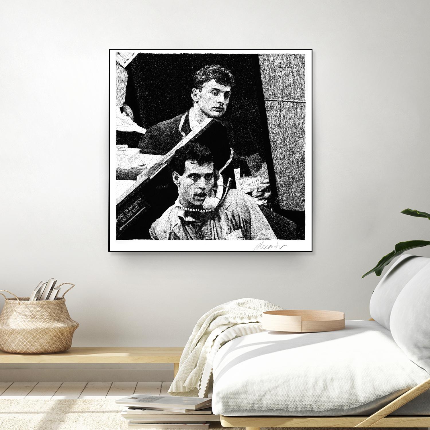 In case of emergency by Gill Alexander on GIANT ART - white men and women