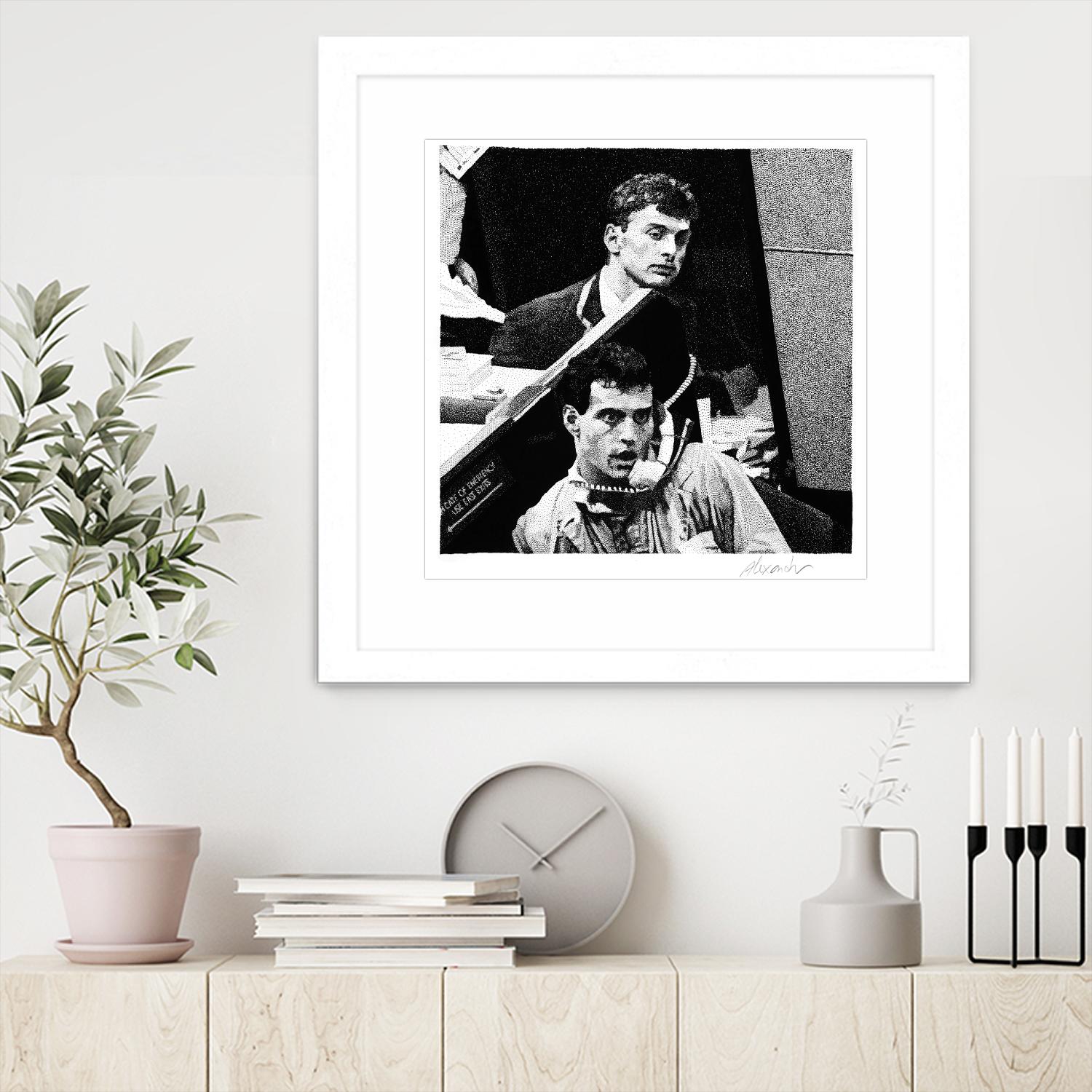 In case of emergency by Gill Alexander on GIANT ART - white men and women