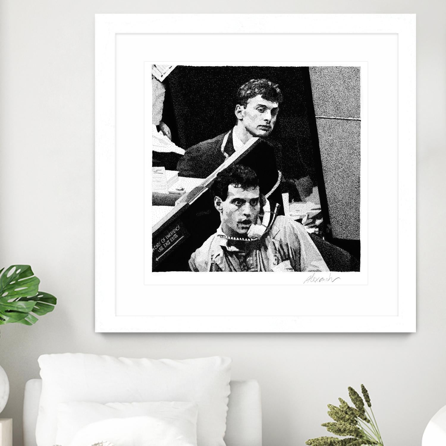 In case of emergency by Gill Alexander on GIANT ART - white men and women