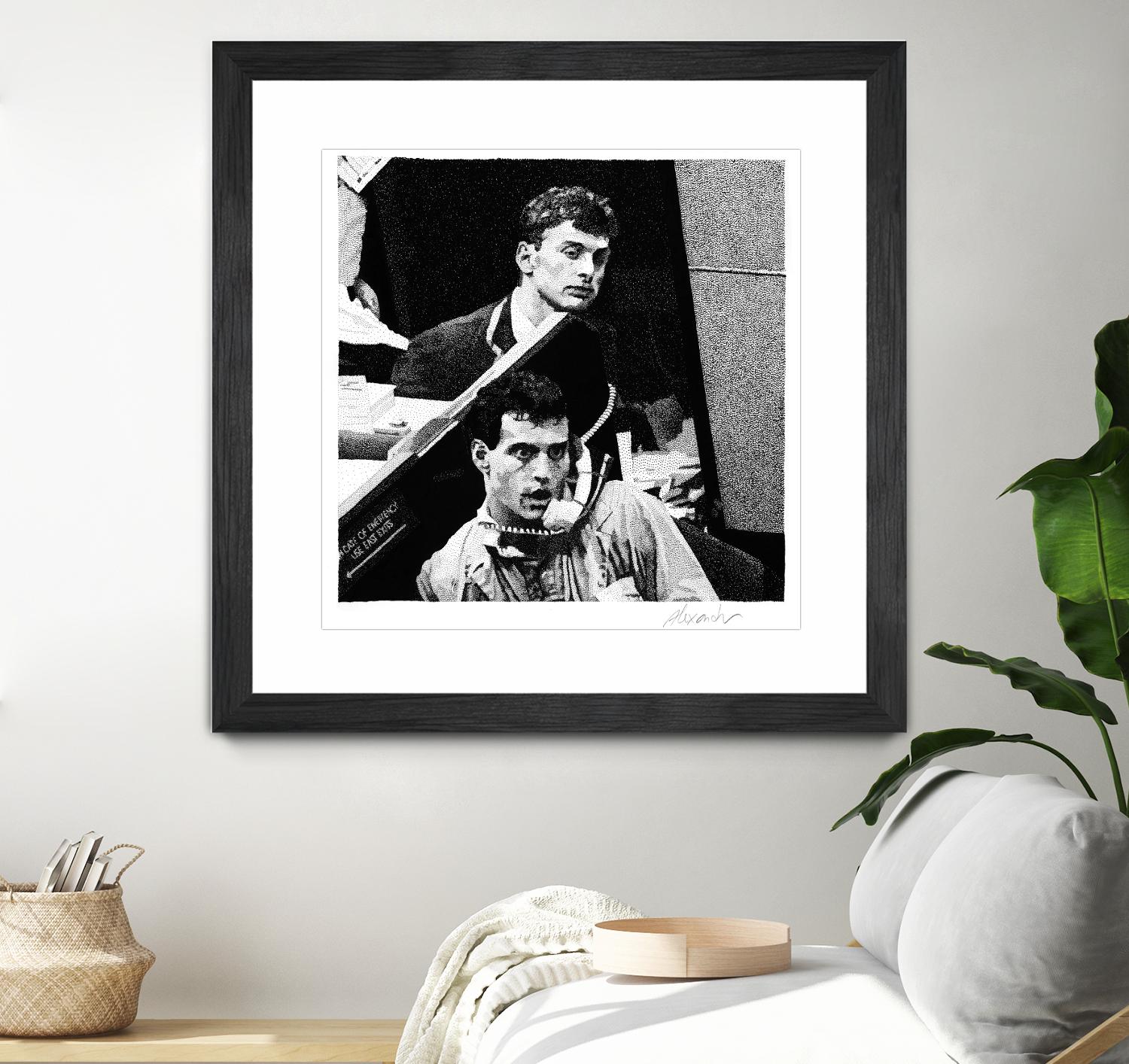 In case of emergency by Gill Alexander on GIANT ART - white men and women