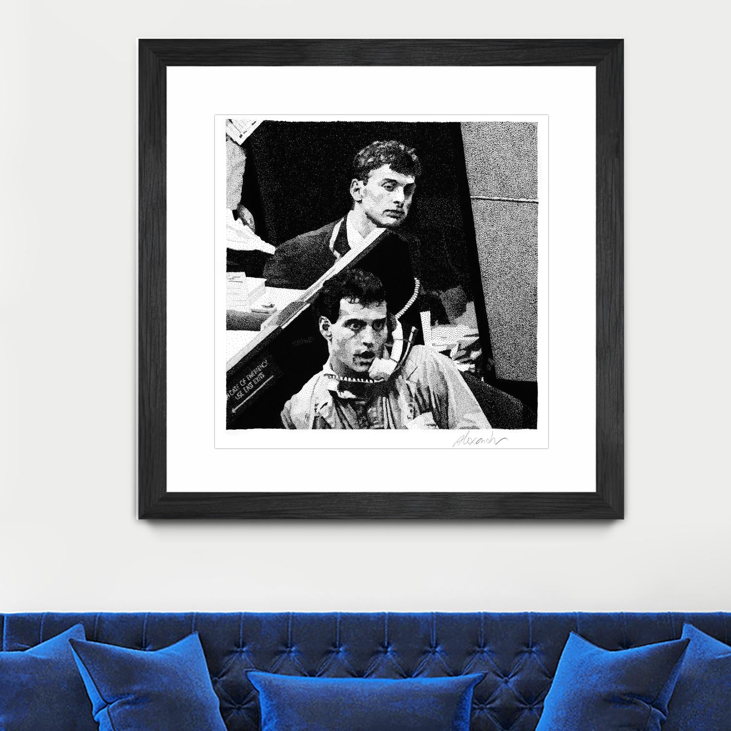 In case of emergency by Gill Alexander on GIANT ART - white men and women