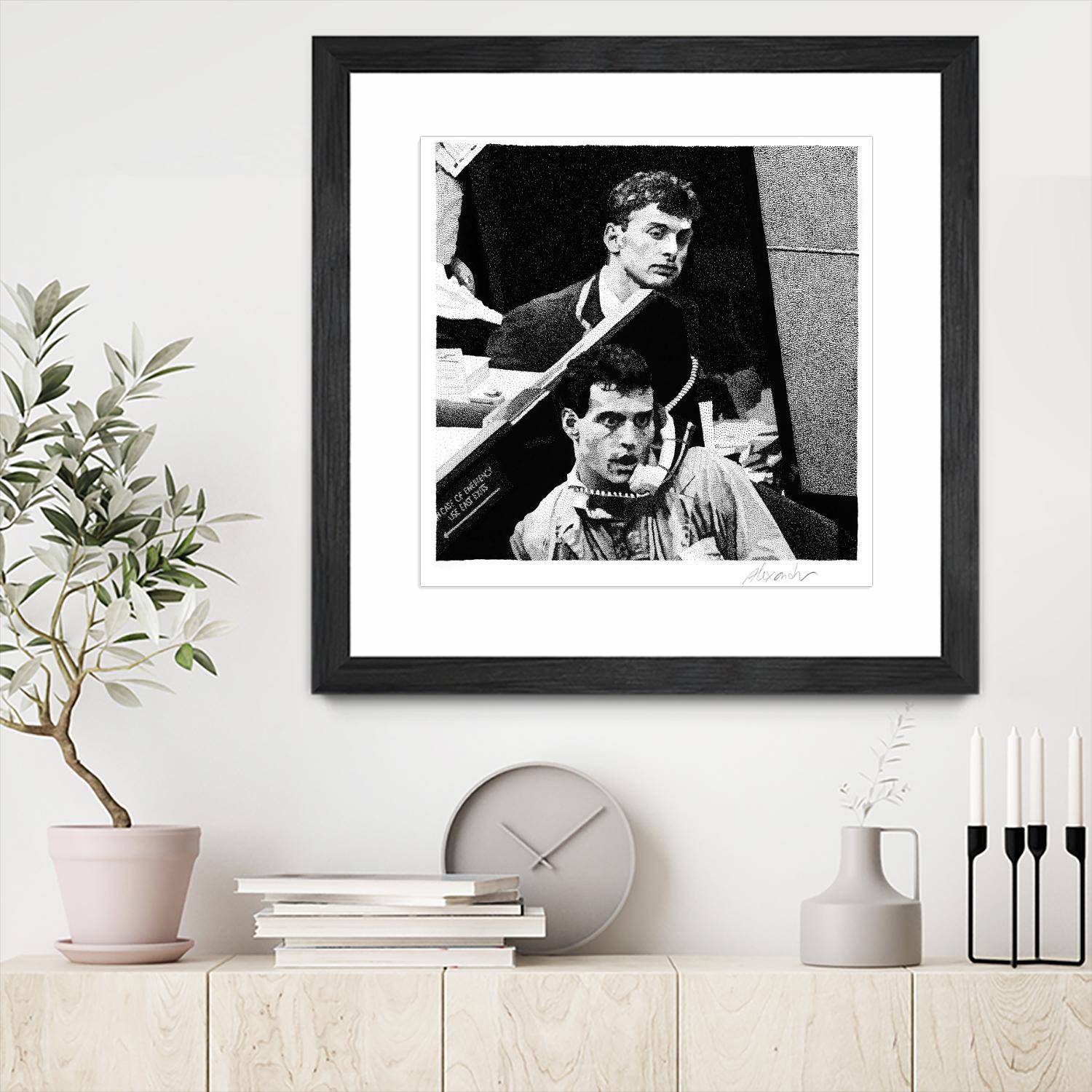 In case of emergency by Gill Alexander on GIANT ART - white men and women