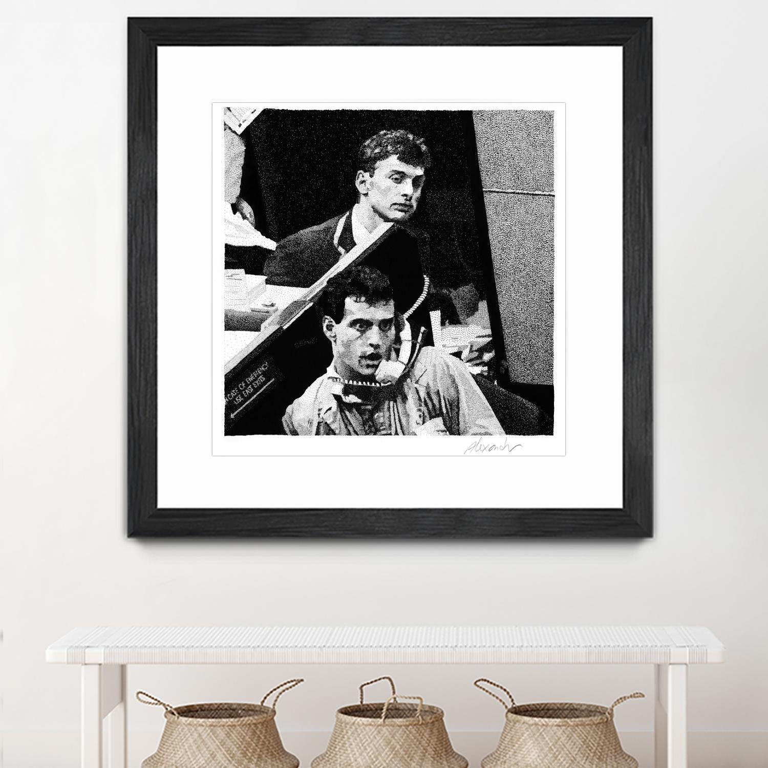 In case of emergency by Gill Alexander on GIANT ART - white men and women