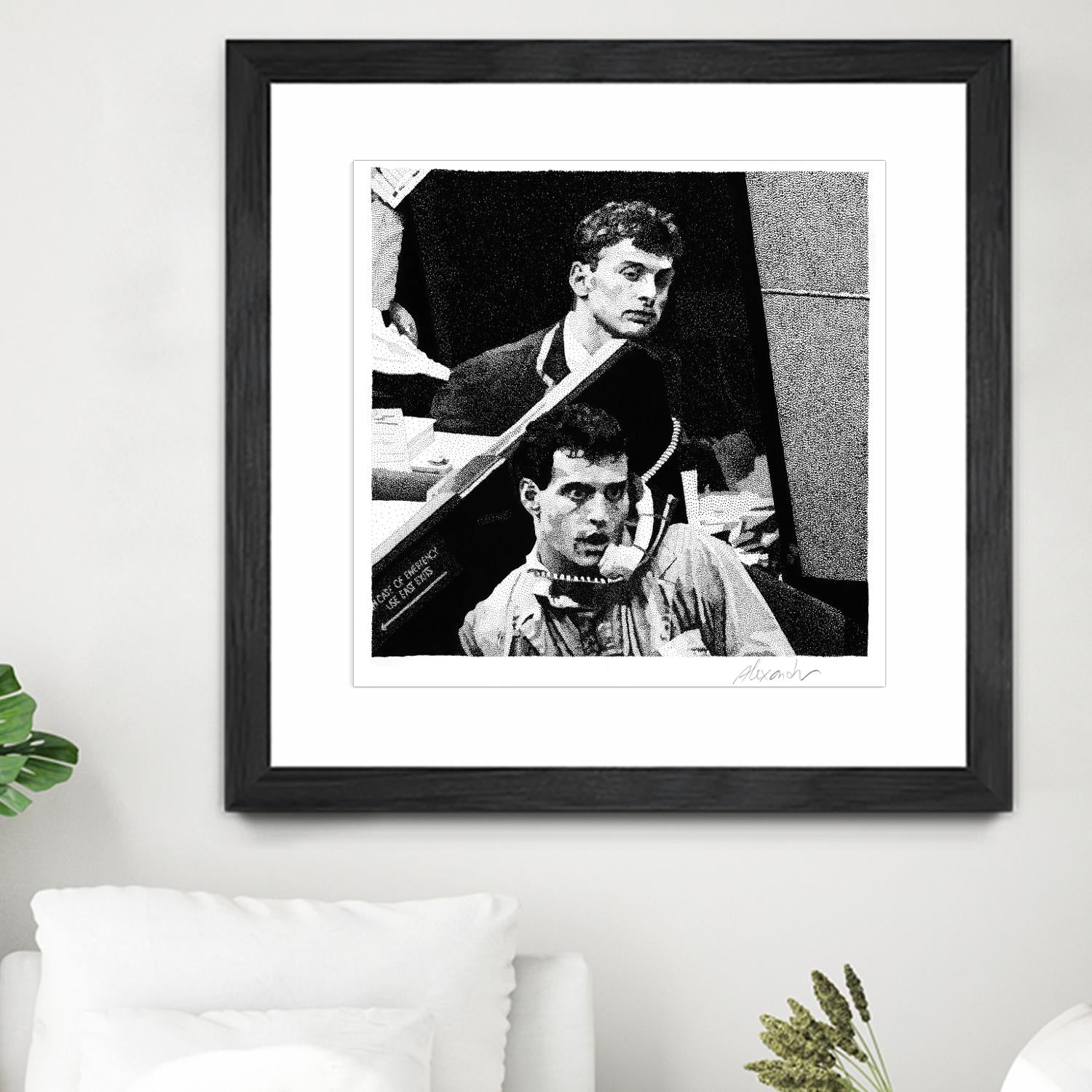 In case of emergency by Gill Alexander on GIANT ART - white men and women