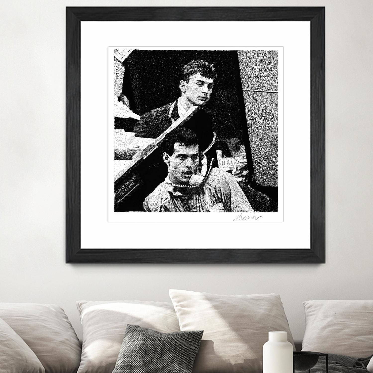 In case of emergency by Gill Alexander on GIANT ART - white men and women