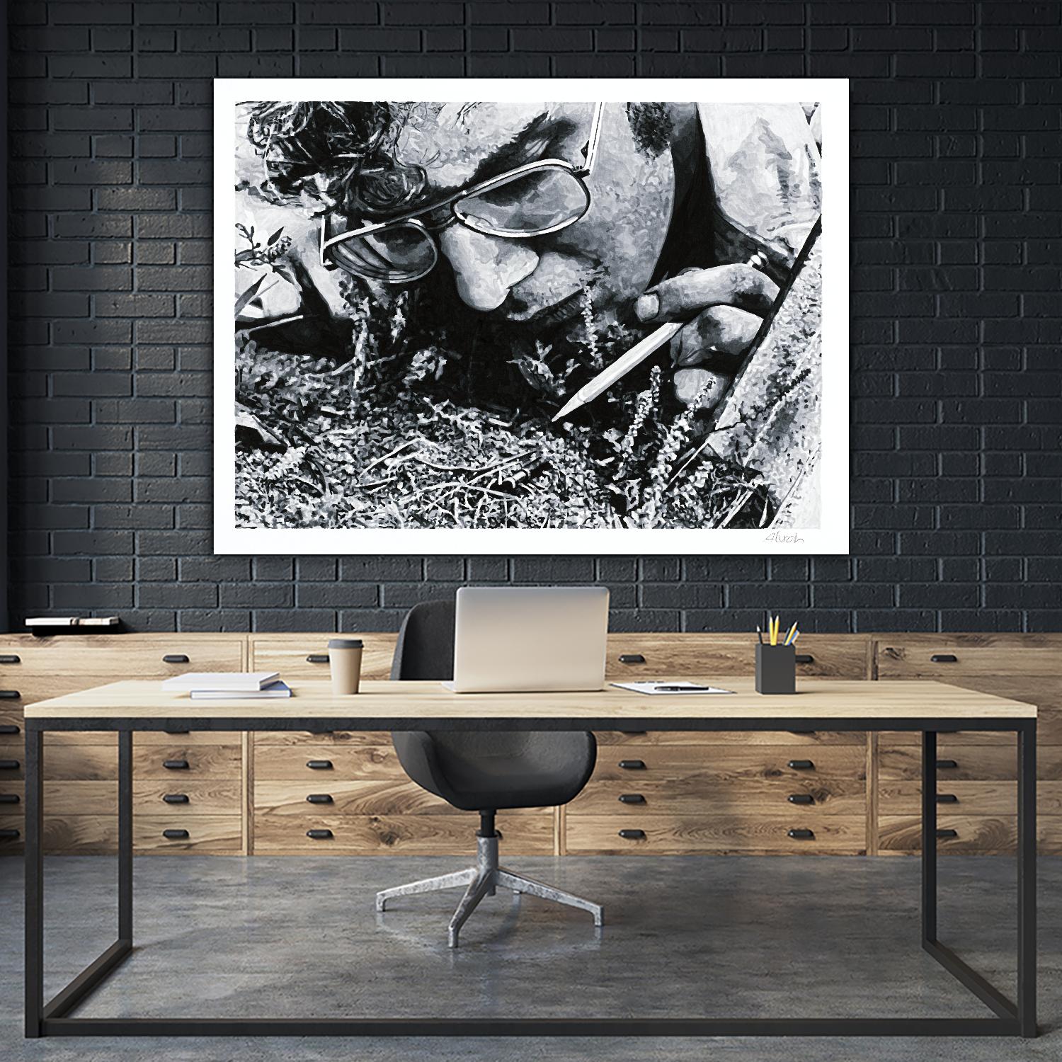 In Situ by Gill Alexander on GIANT ART - white men and women