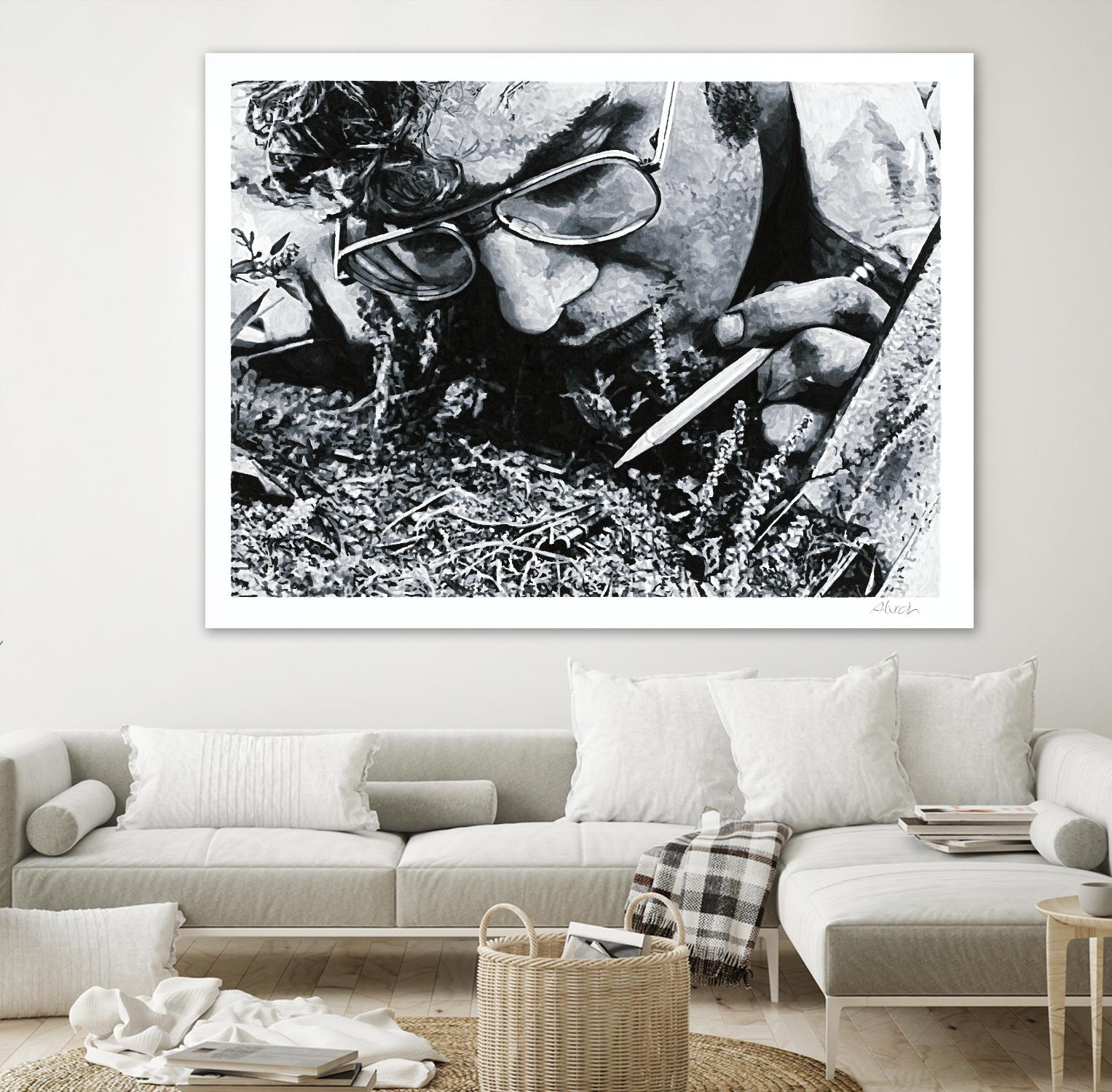 In Situ by Gill Alexander on GIANT ART - white men and women