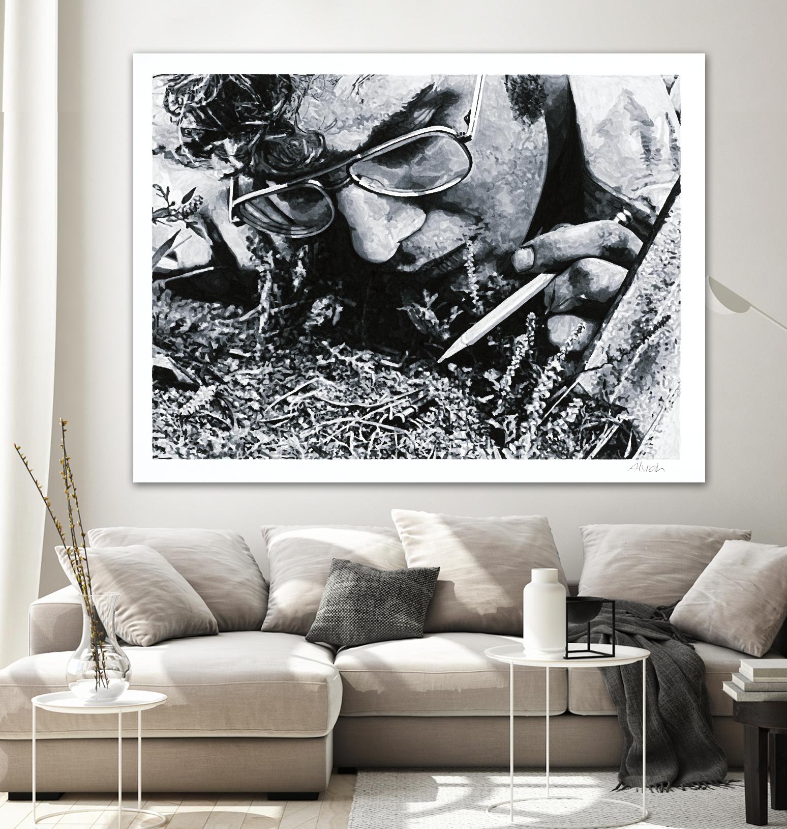 In Situ by Gill Alexander on GIANT ART - white men and women