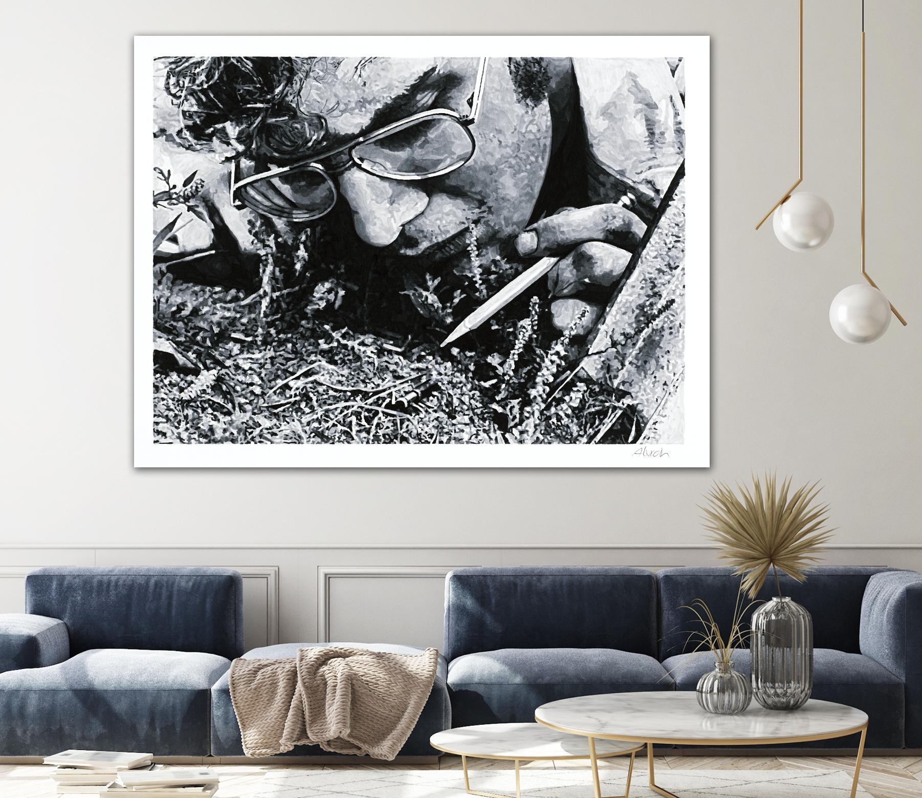 In Situ by Gill Alexander on GIANT ART - white men and women