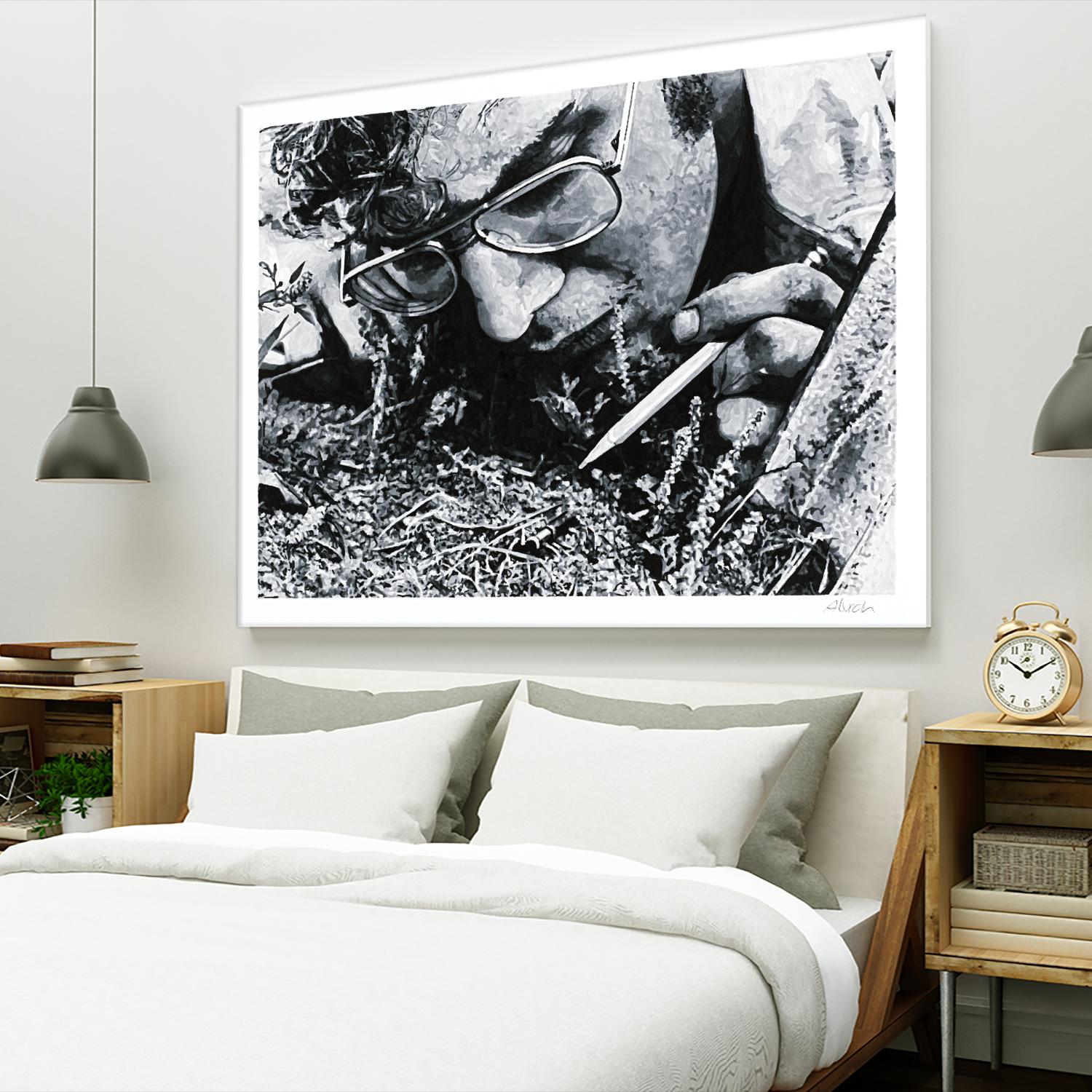 In Situ by Gill Alexander on GIANT ART - white men and women