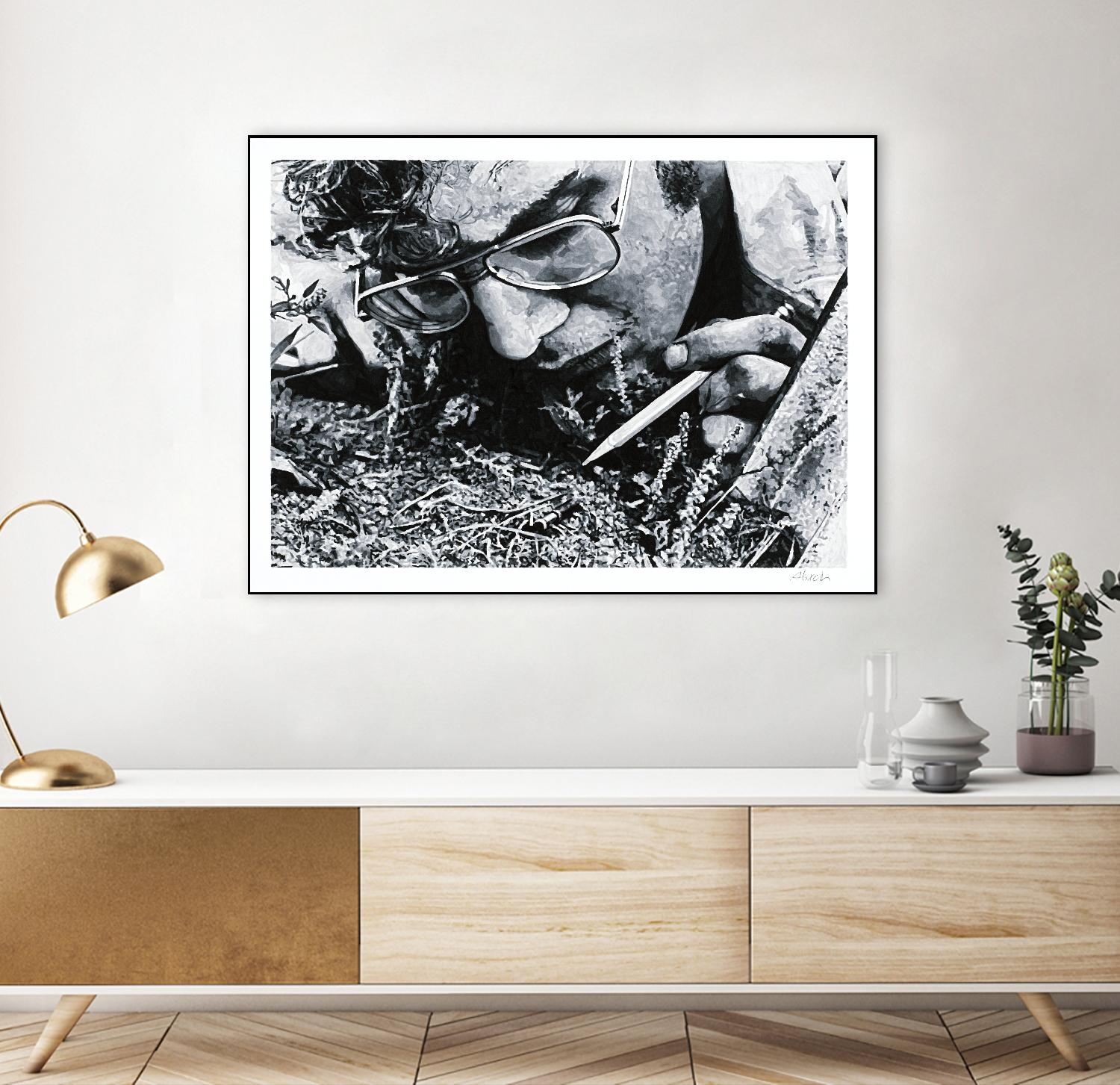 In Situ by Gill Alexander on GIANT ART - white men and women