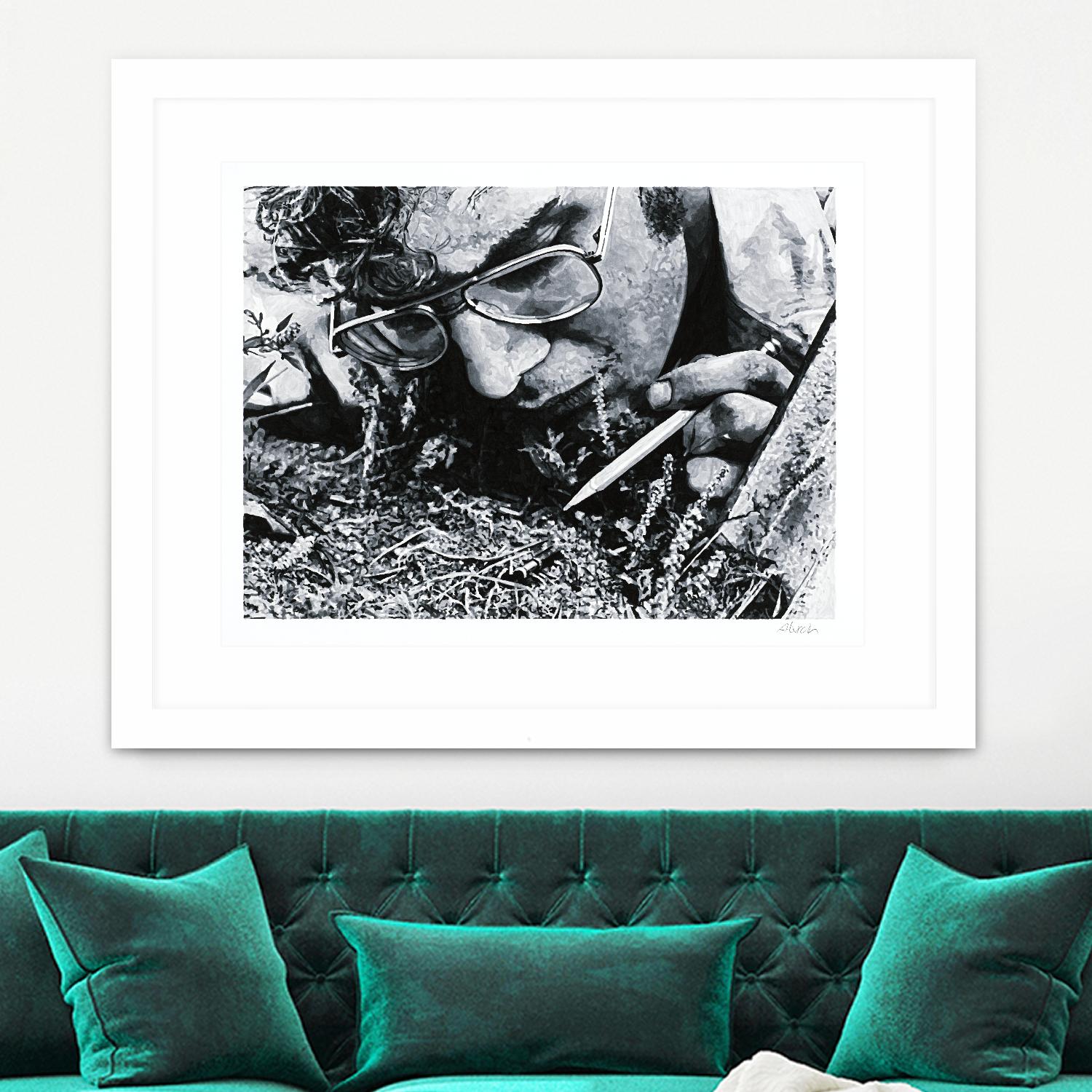 In Situ by Gill Alexander on GIANT ART - white black & white homme