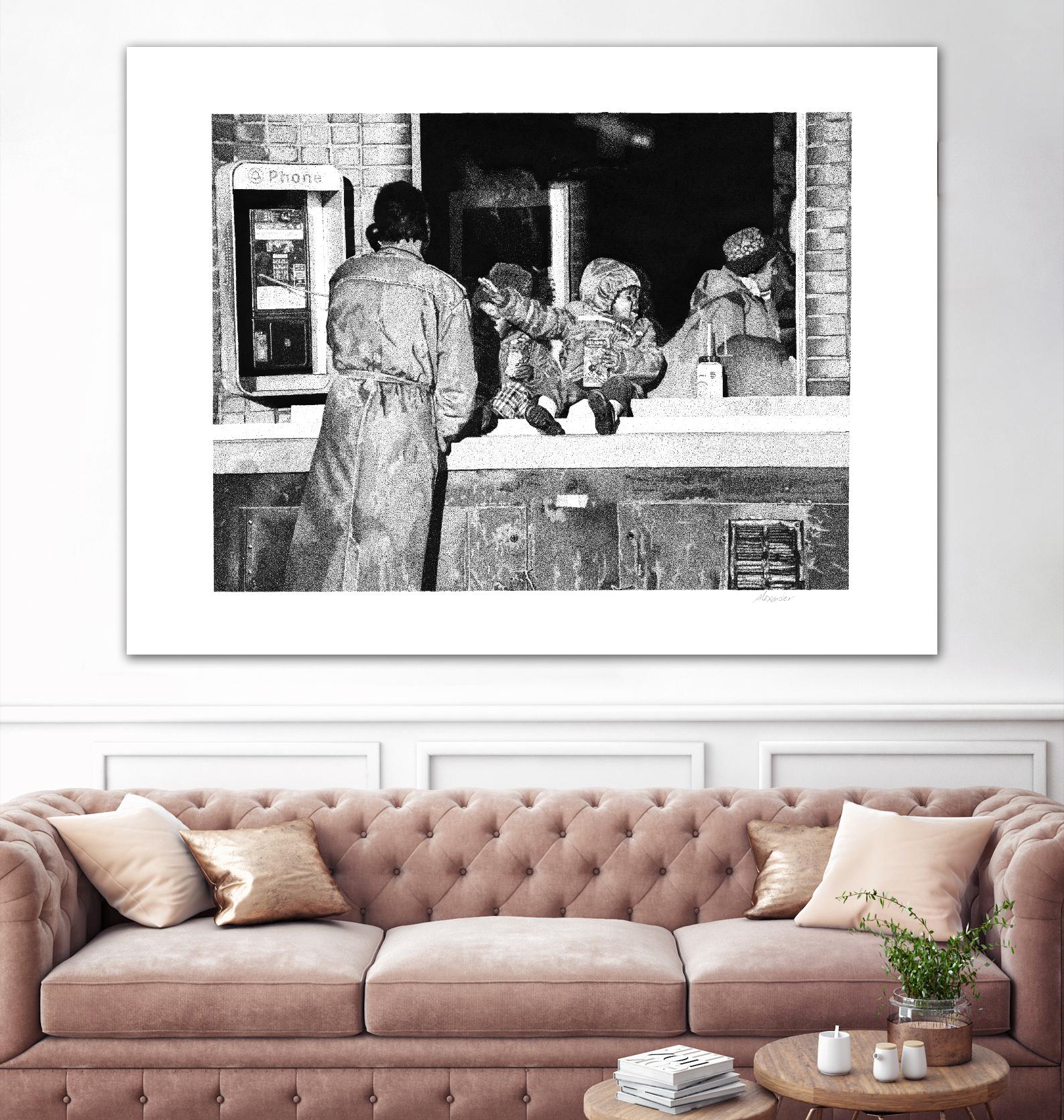 McDonaldland Cookies by Gill Alexander on GIANT ART - white men and women