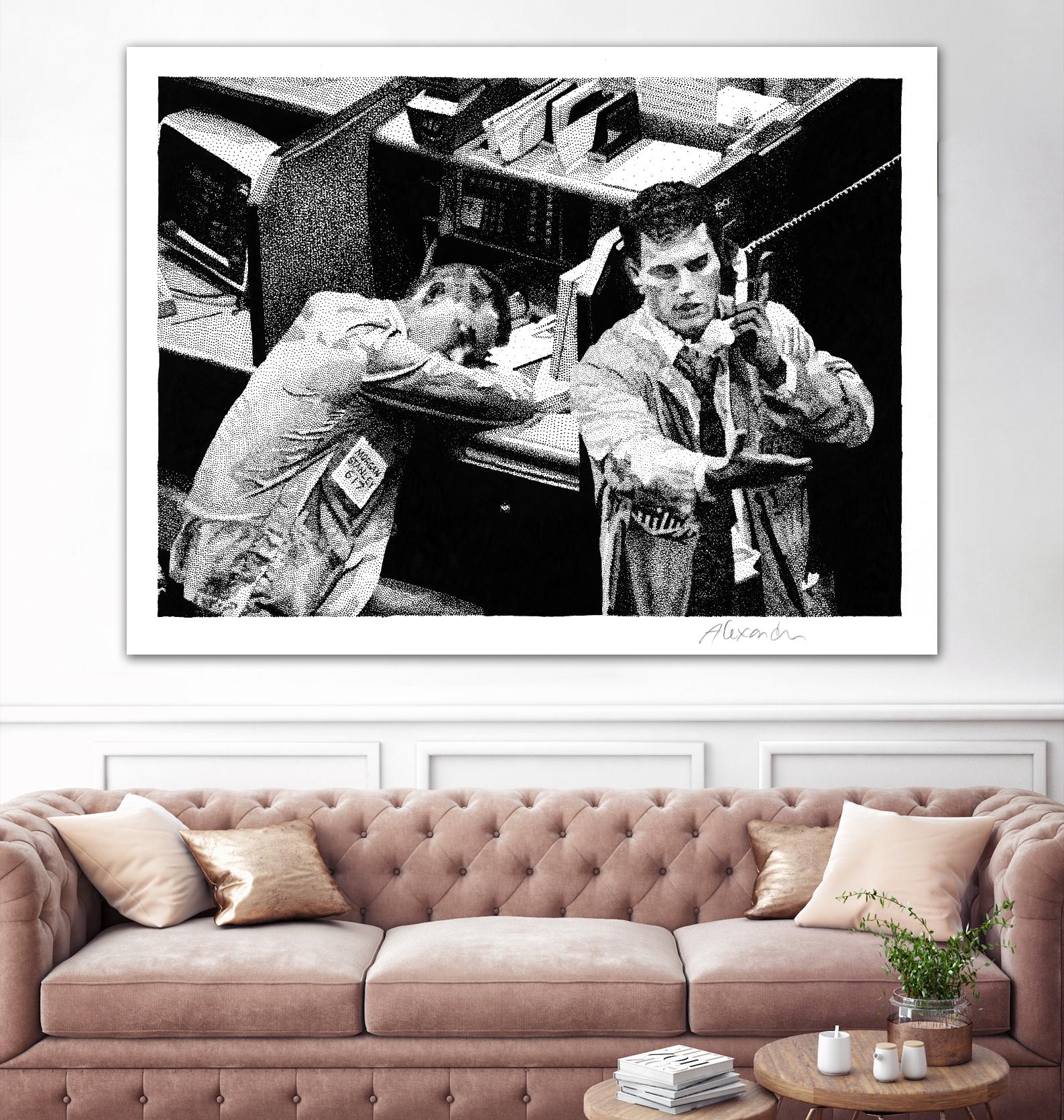 Morgan Stanley 617 by Gill Alexander on GIANT ART - white men and women