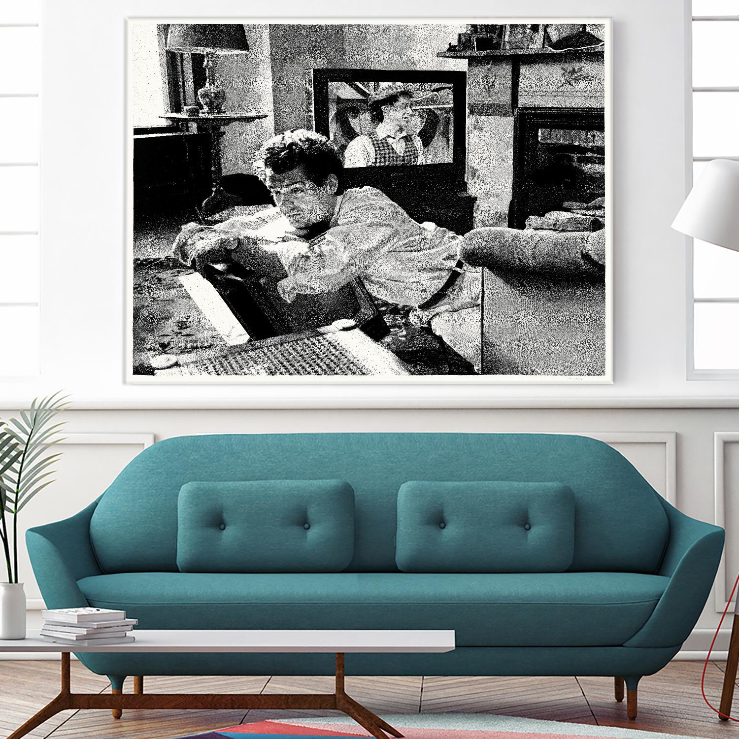 On television by Gill Alexander on GIANT ART - white men and women