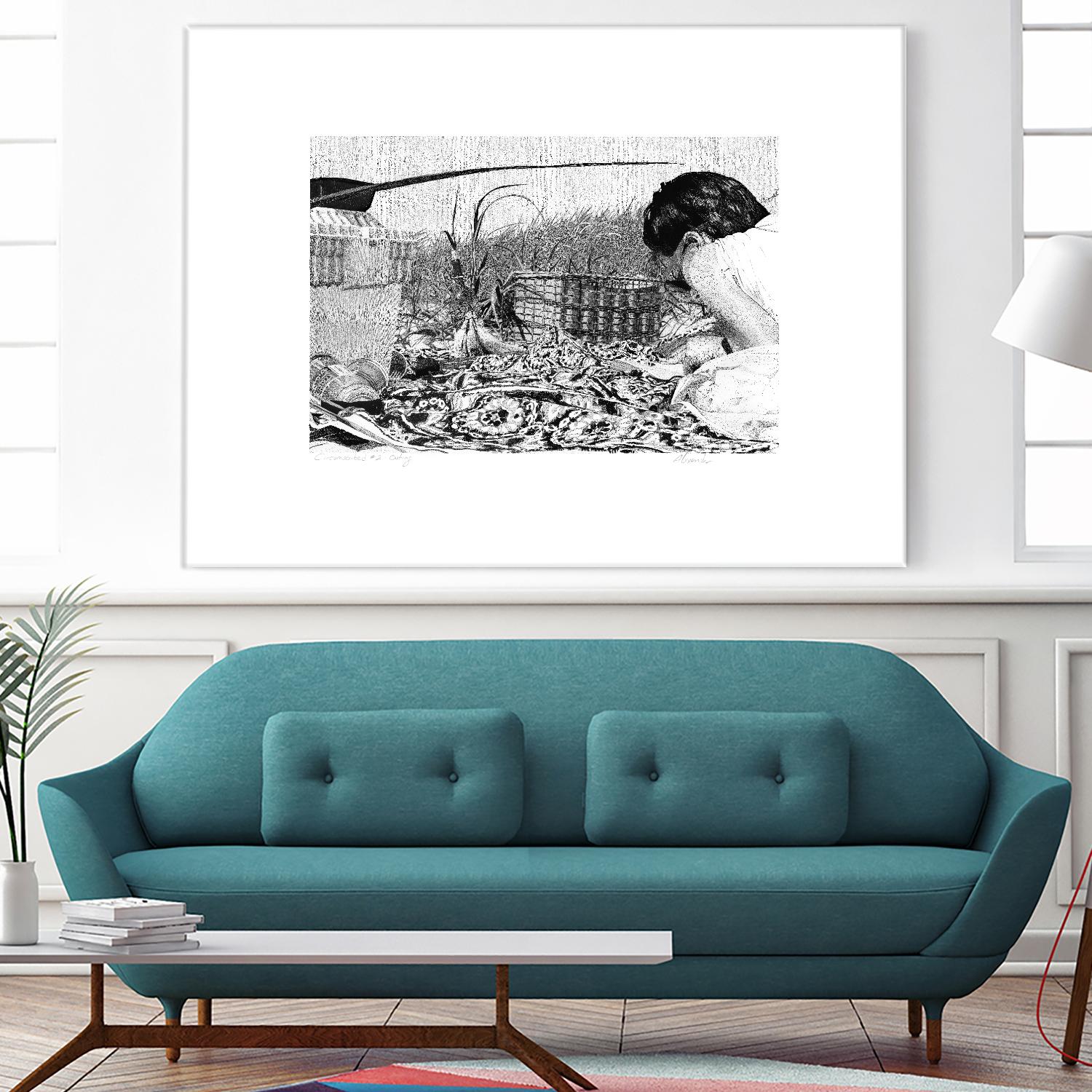 Outing by Gill Alexander on GIANT ART - white men and women