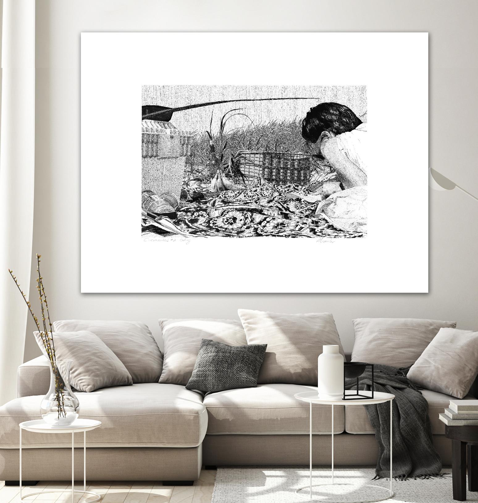 Outing by Gill Alexander on GIANT ART - white men and women