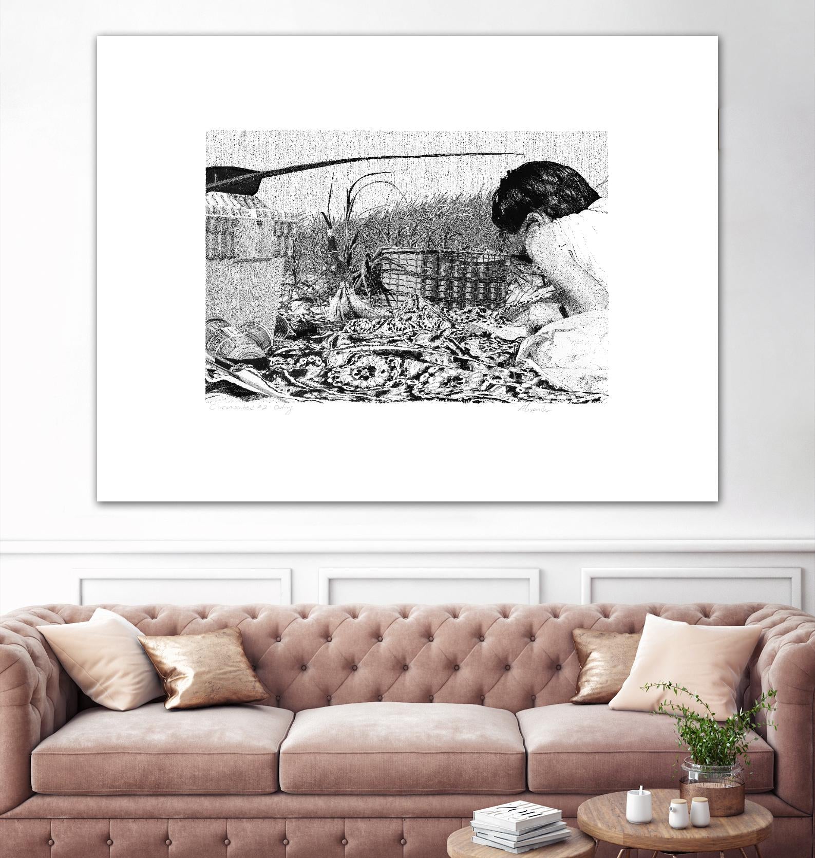 Outing by Gill Alexander on GIANT ART - white men and women