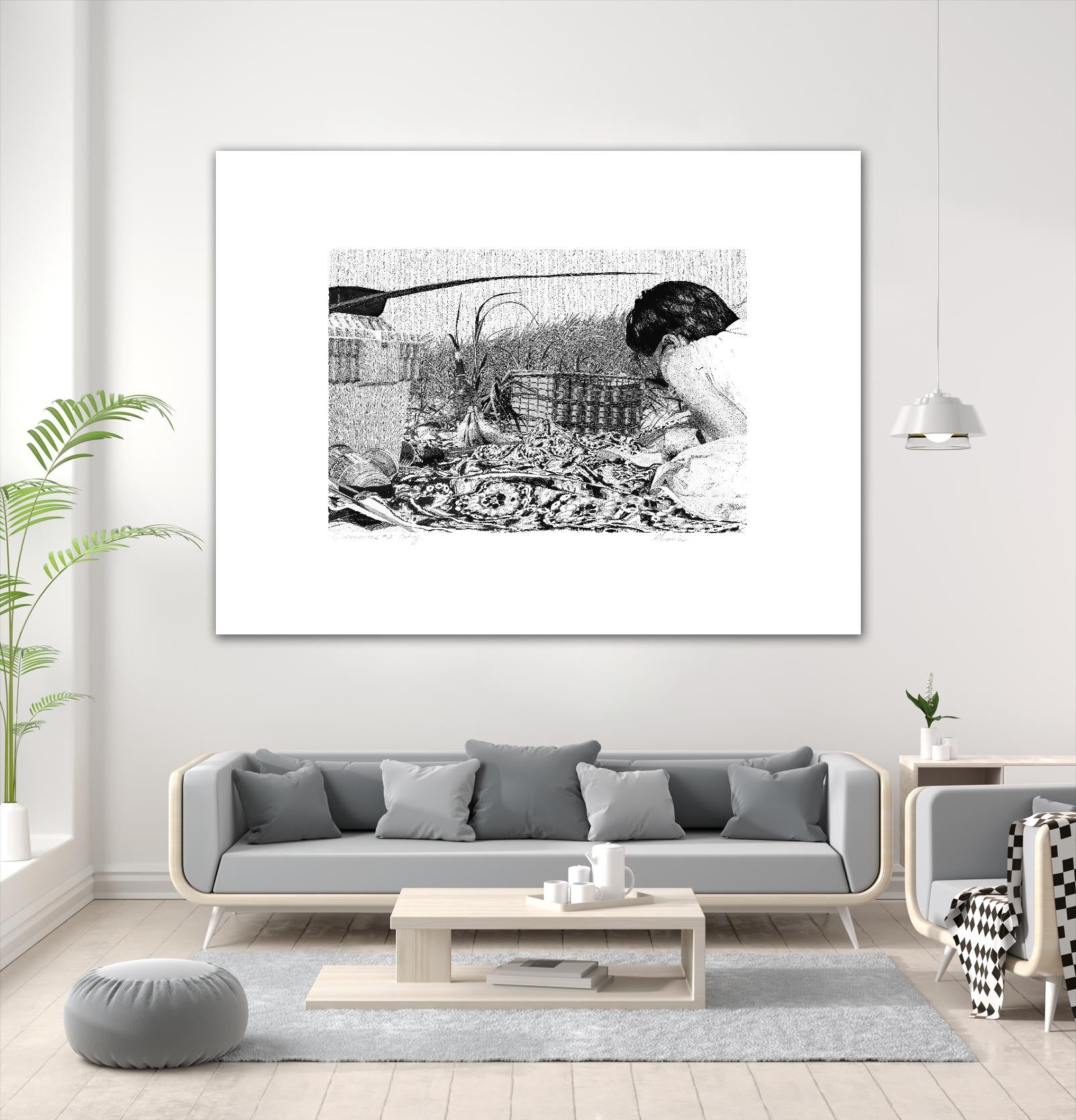 Outing by Gill Alexander on GIANT ART - white men and women