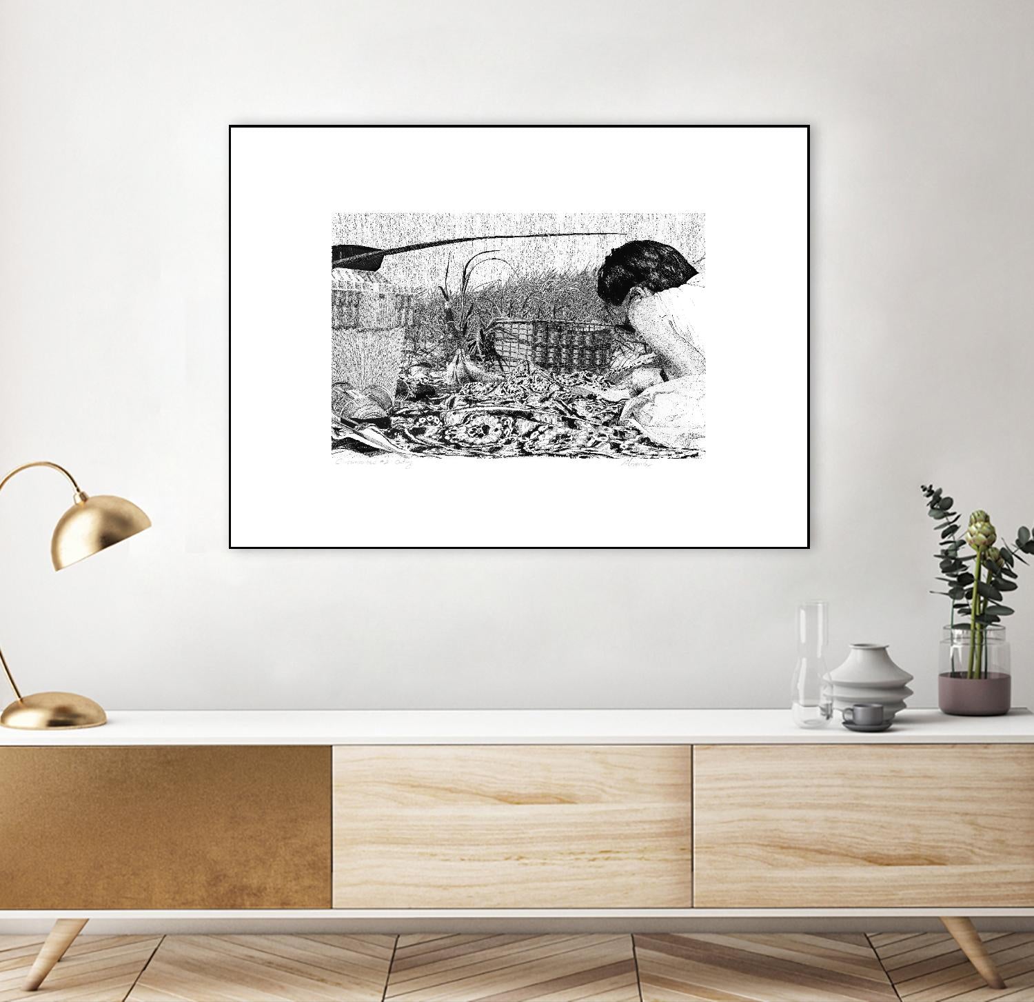 Outing by Gill Alexander on GIANT ART - white men and women