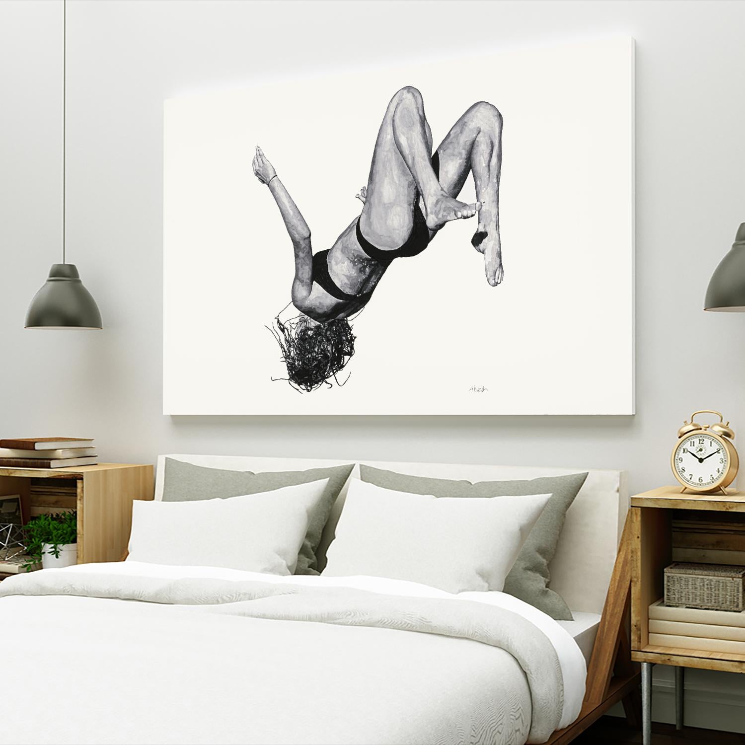 Tricia by Gill Alexander on GIANT ART - white men and women