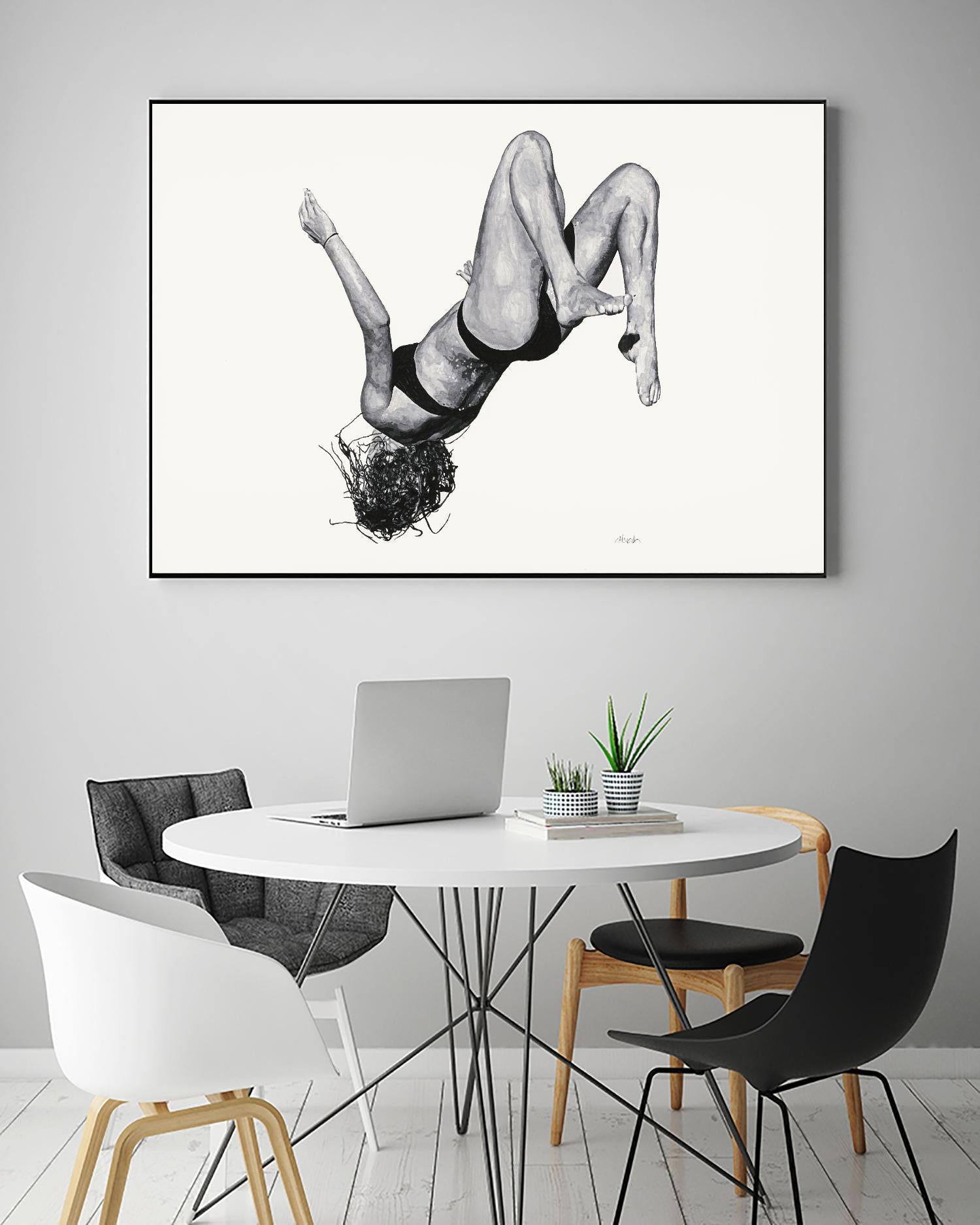 Tricia by Gill Alexander on GIANT ART - white men and women