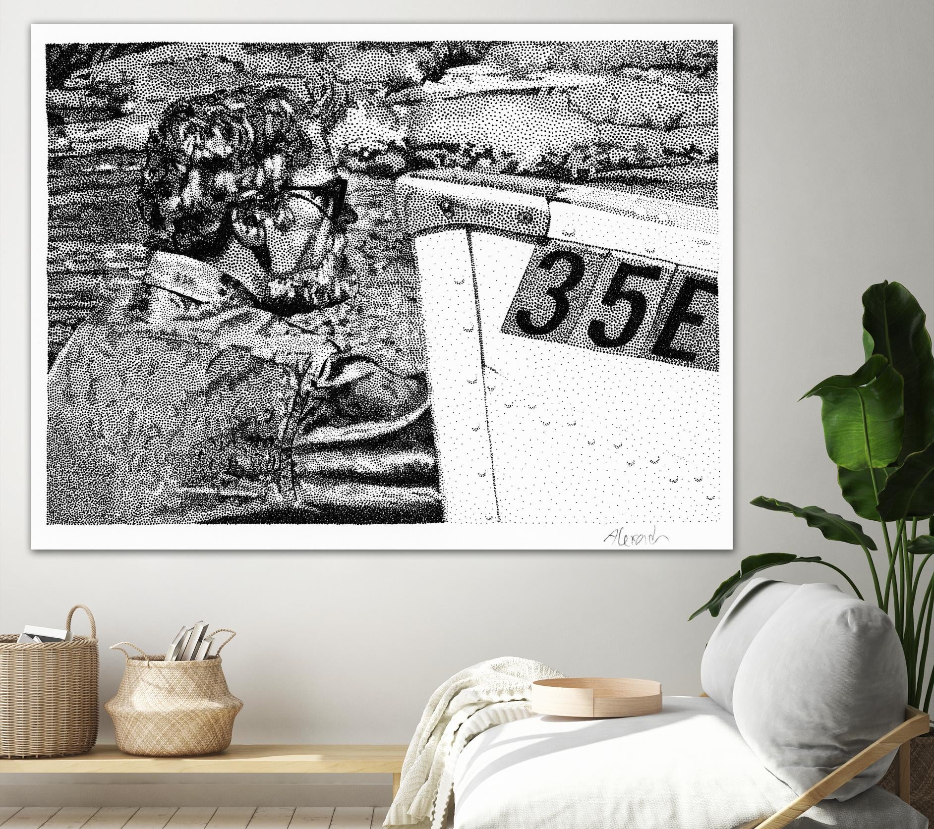 Skipper by Gill Alexander on GIANT ART - white men and women