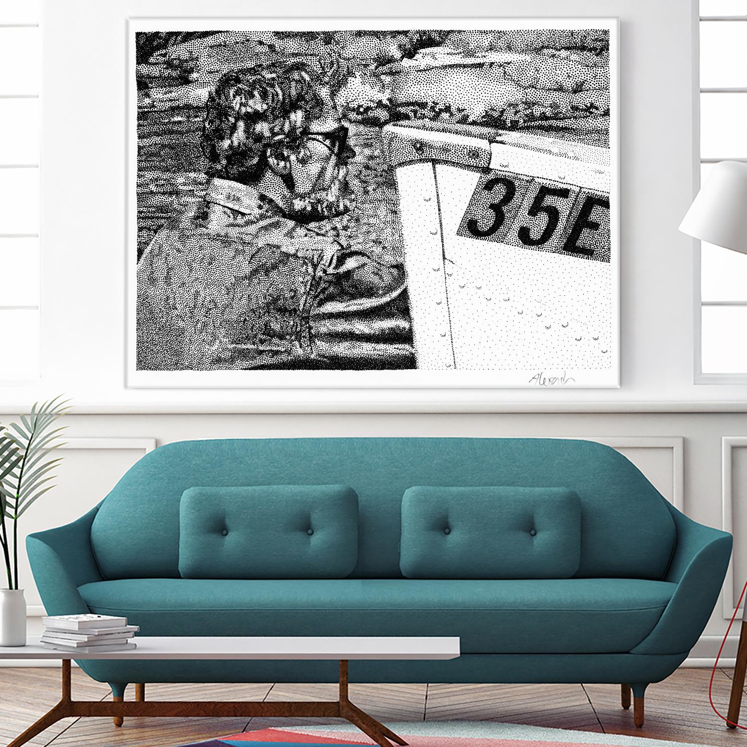 Skipper by Gill Alexander on GIANT ART - white men and women