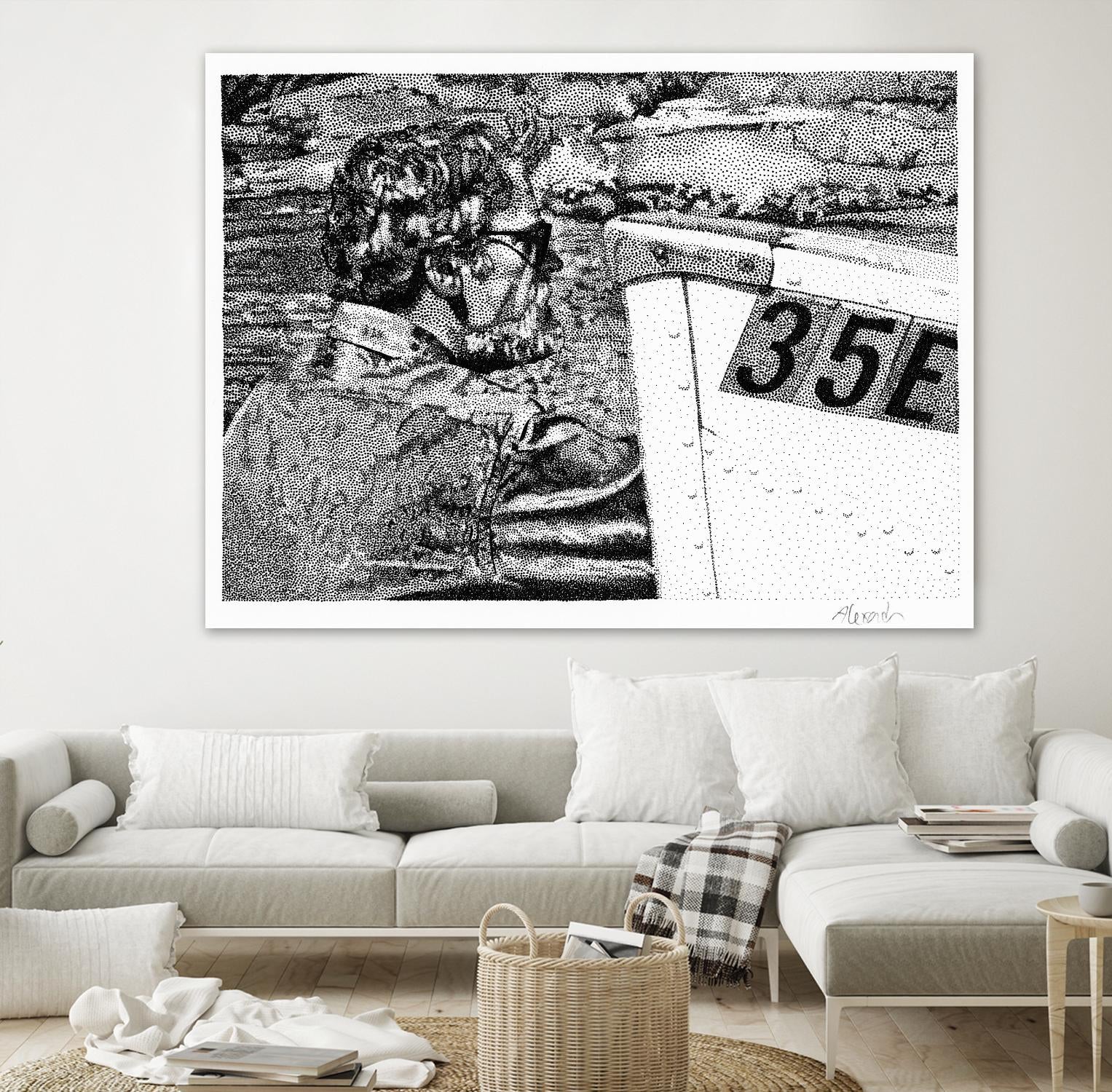 Skipper by Gill Alexander on GIANT ART - white men and women