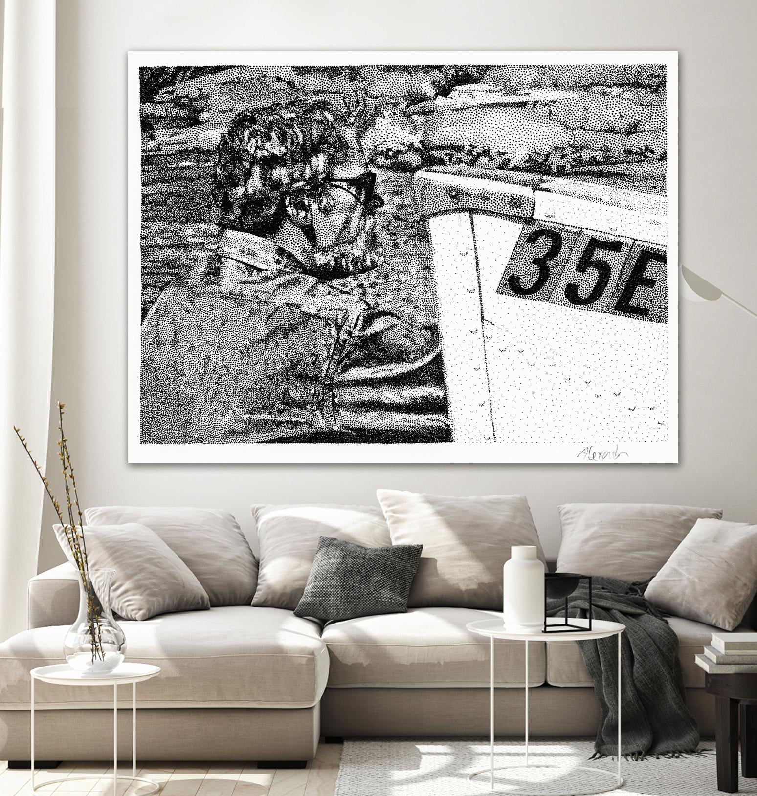 Skipper by Gill Alexander on GIANT ART - white men and women